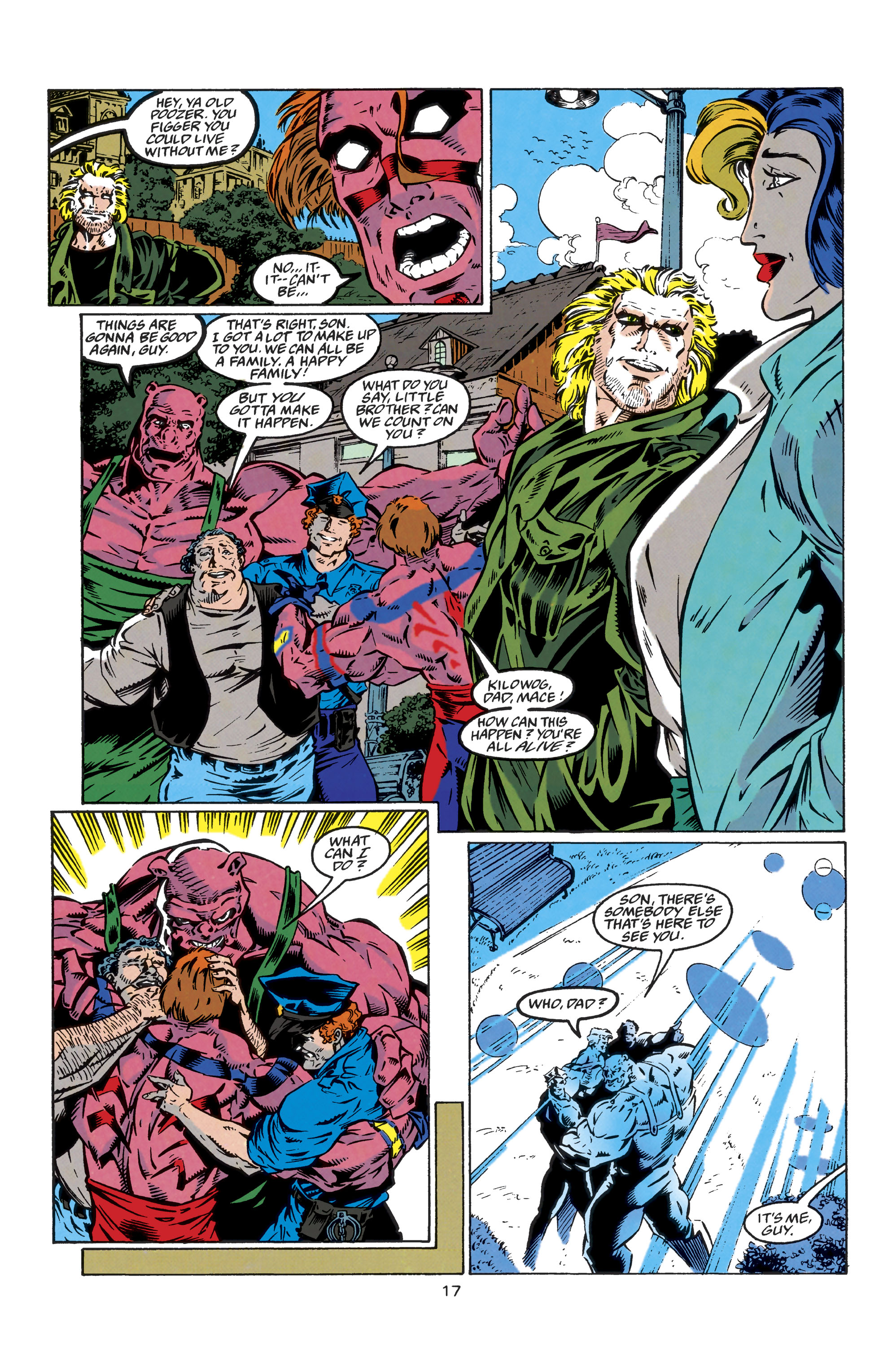 Read online Guy Gardner: Warrior comic -  Issue #37 - 17