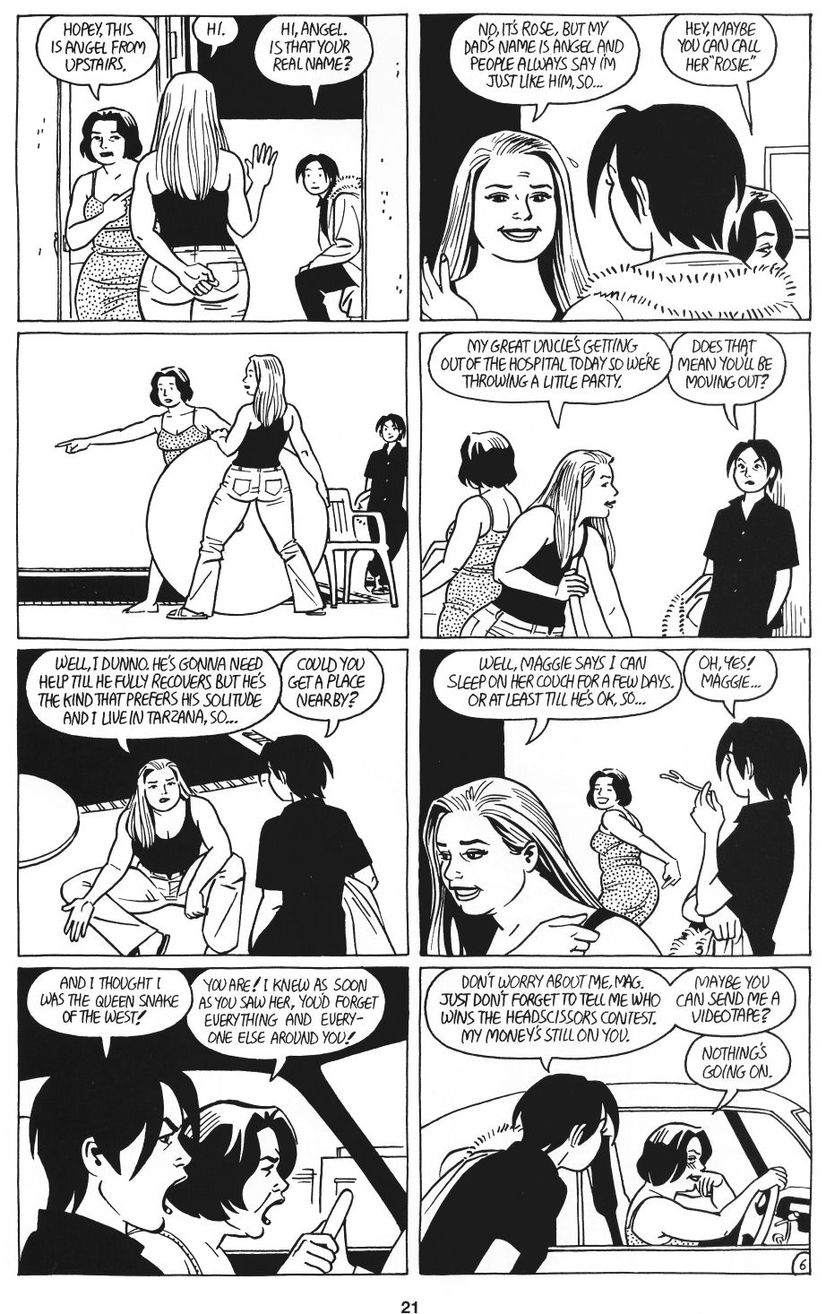 Read online Love and Rockets (2001) comic -  Issue #14 - 22