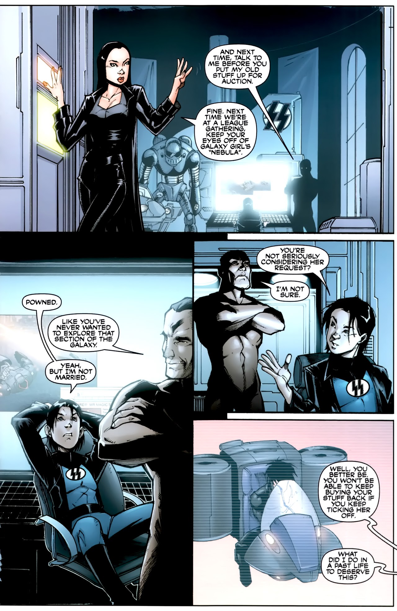 Read online Abyss: Family Issues comic -  Issue #1 - 5