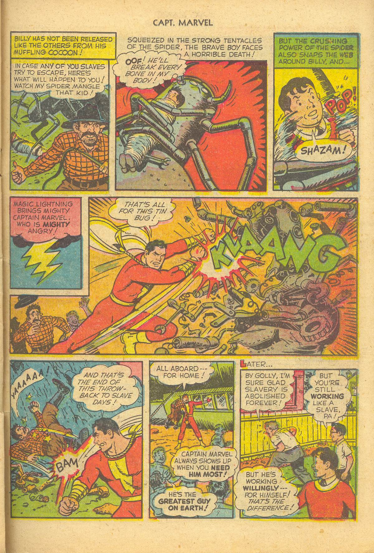 Read online Captain Marvel Adventures comic -  Issue #139 - 23