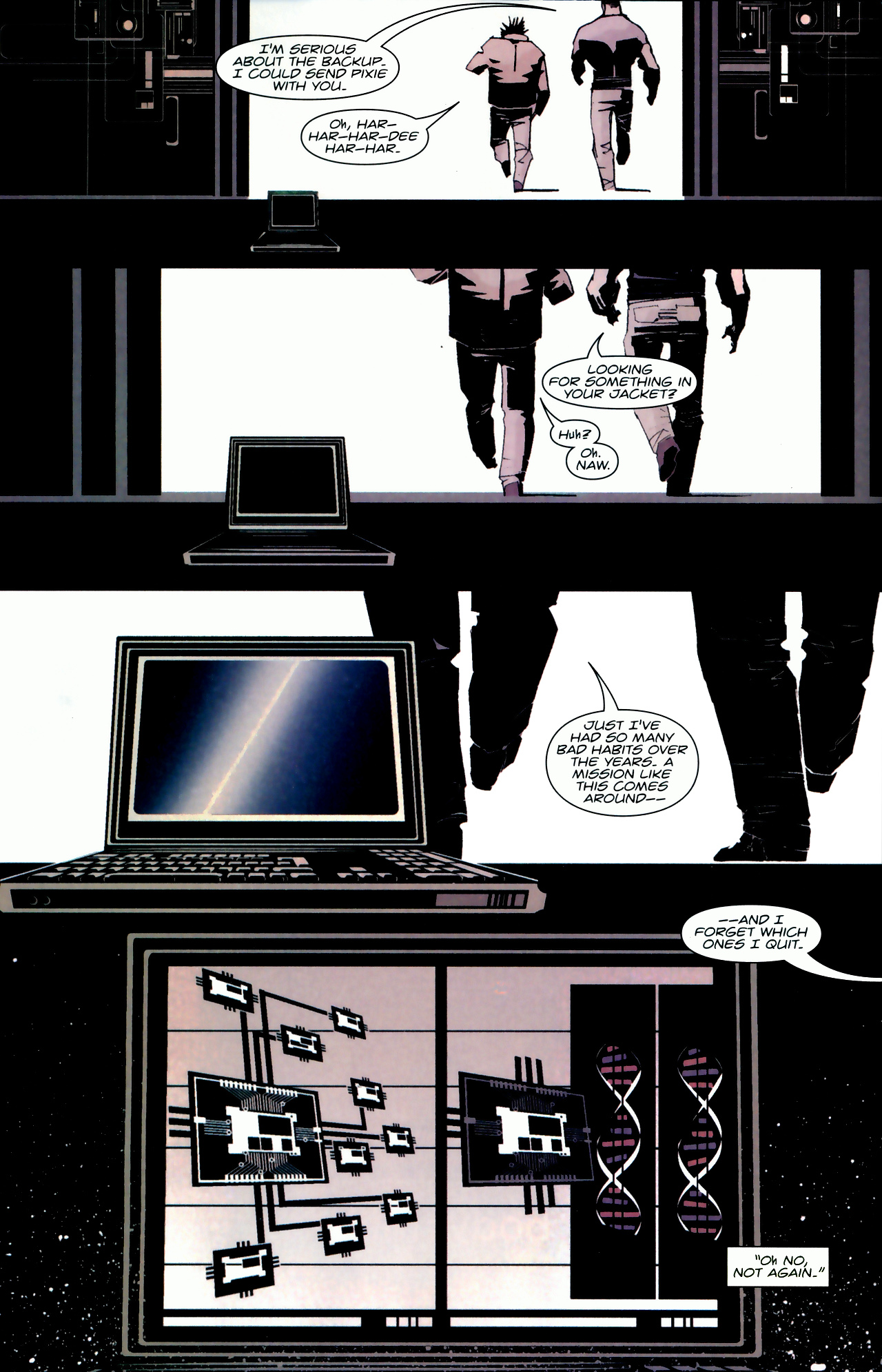 Read online X-Force Special: Ain't No Dog comic -  Issue # Full - 9