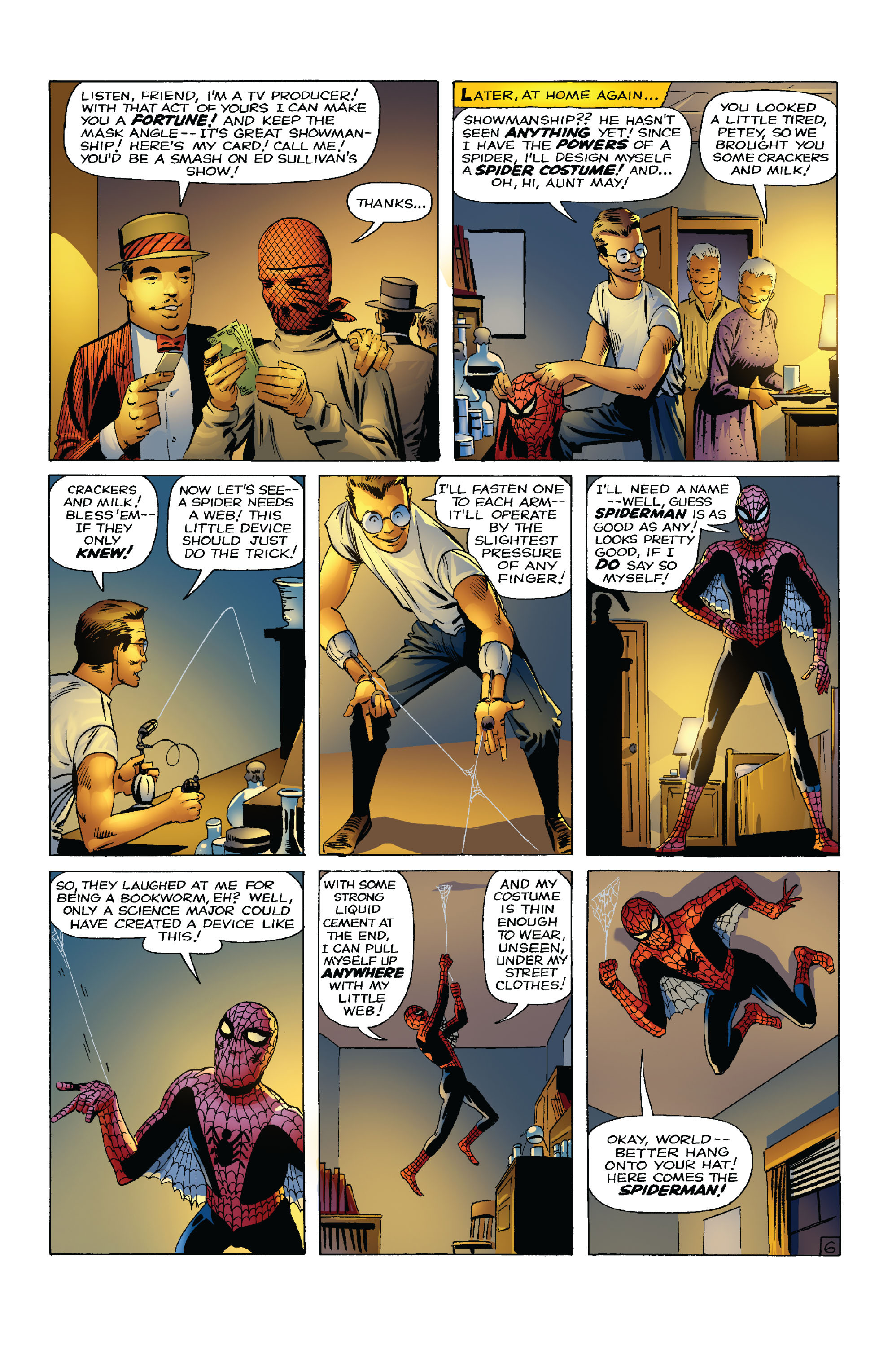 Read online Amazing Fantasy #15: Spider-Man! comic -  Issue #15: Spider-Man! Full - 8