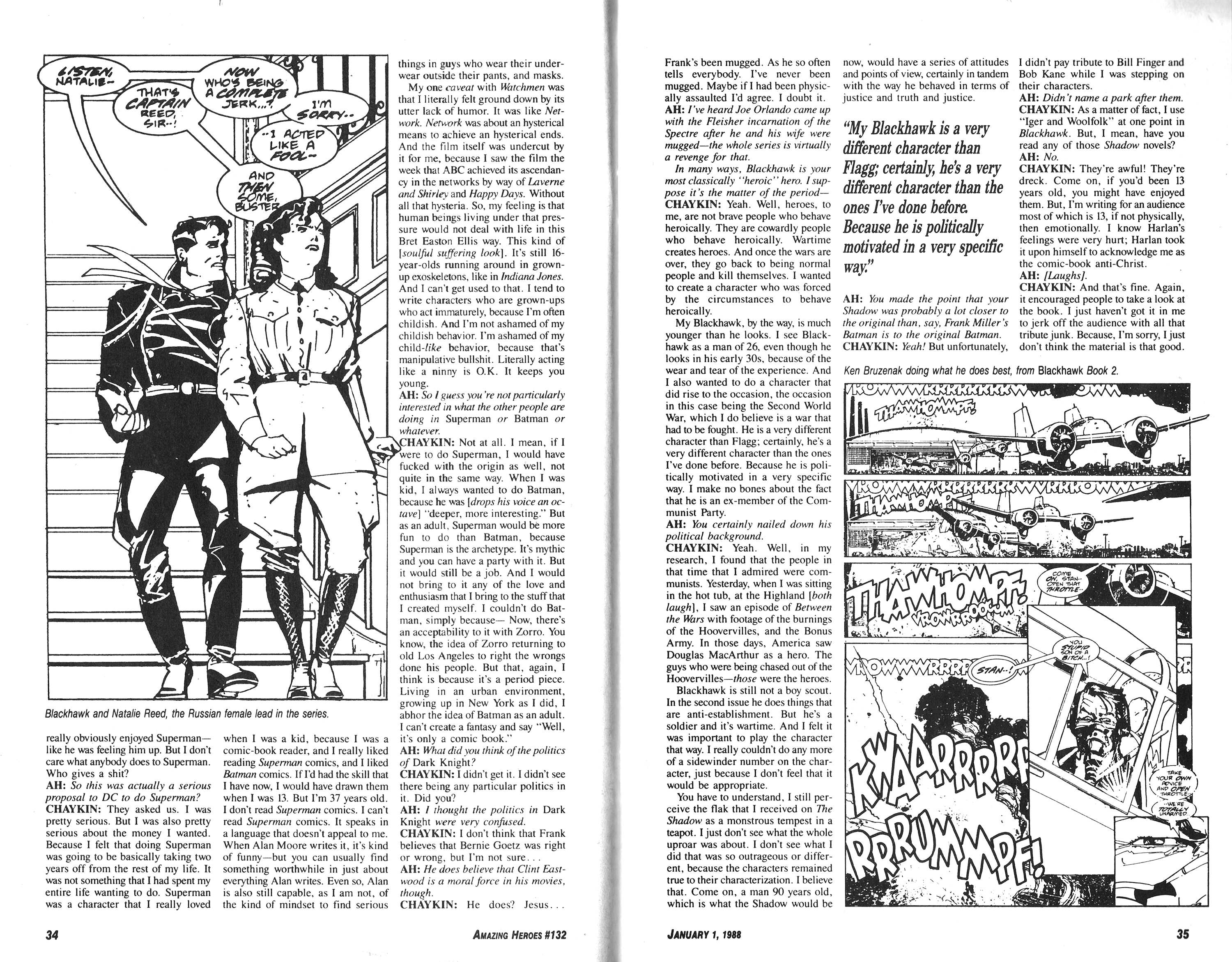 Read online Amazing Heroes comic -  Issue #132 - 18