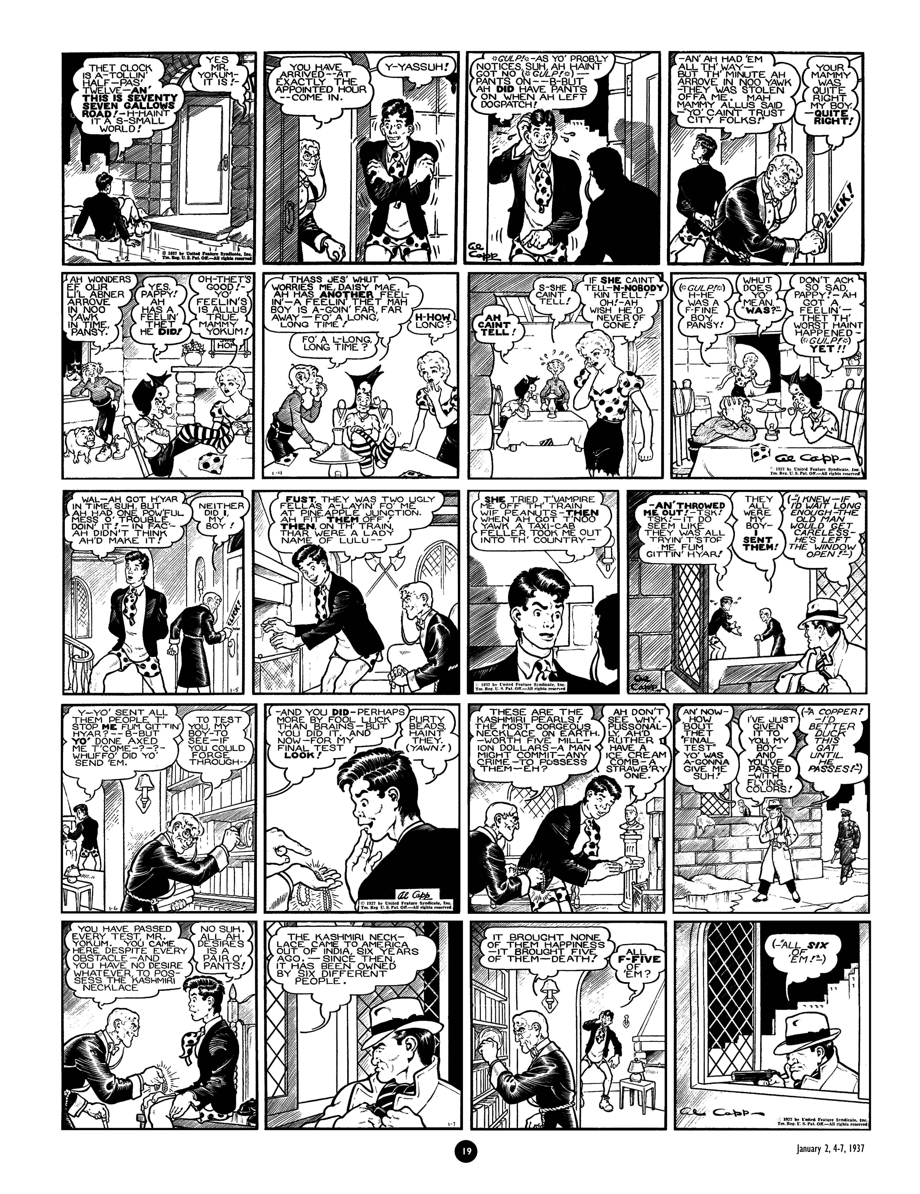 Read online Al Capp's Li'l Abner Complete Daily & Color Sunday Comics comic -  Issue # TPB 2 (Part 1) - 20