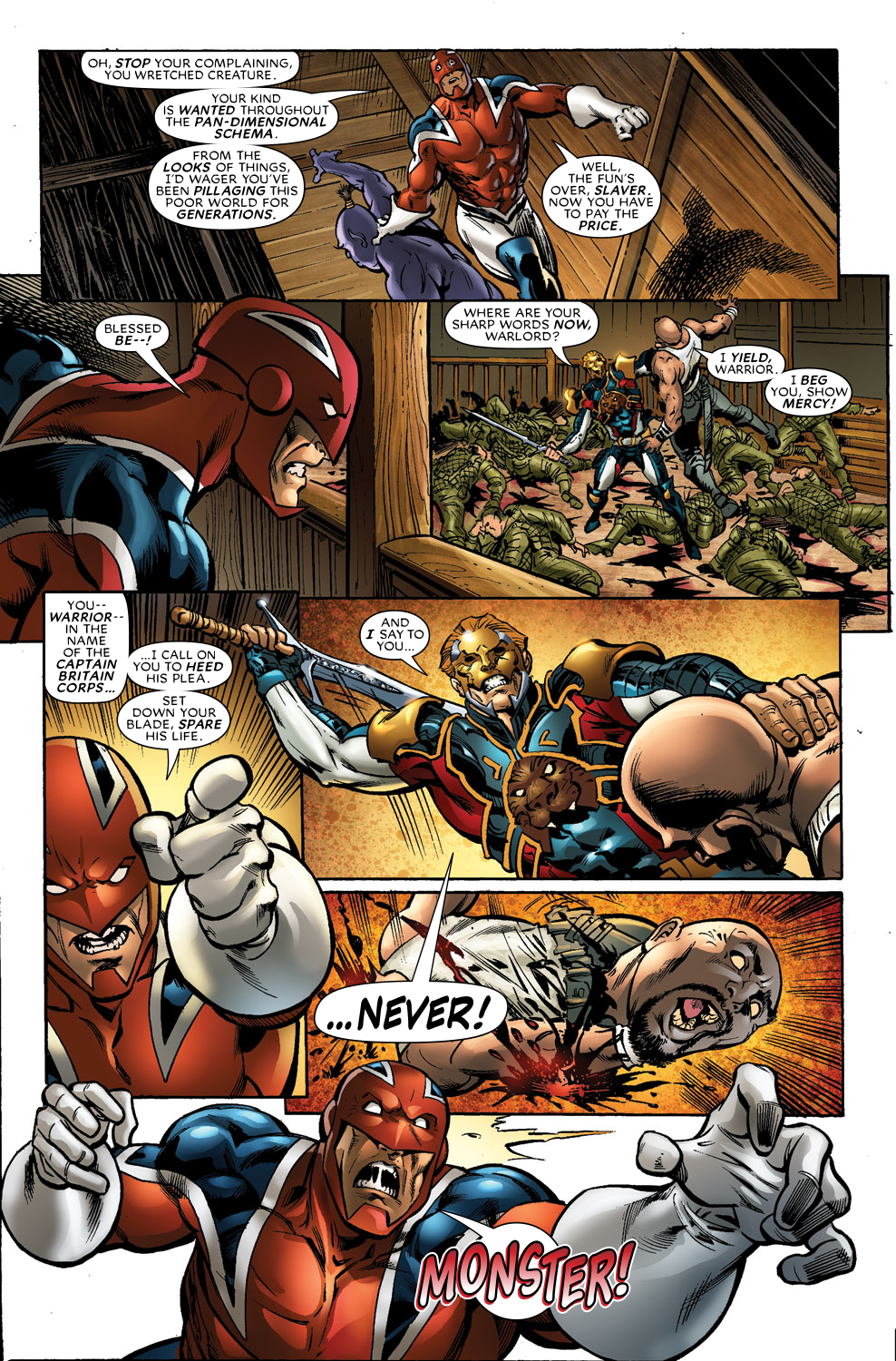 Read online New Excalibur comic -  Issue #18 - 19