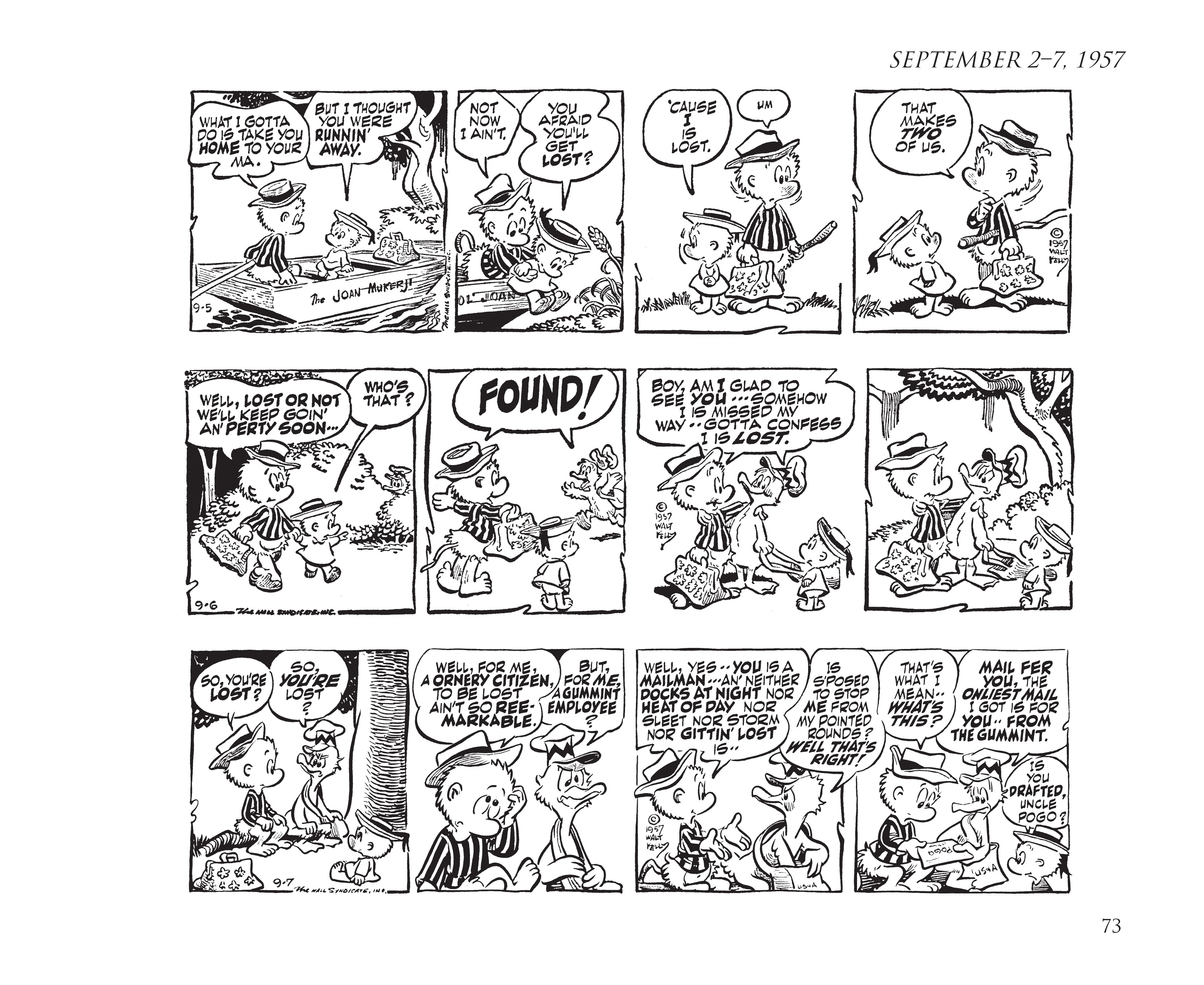Read online Pogo by Walt Kelly: The Complete Syndicated Comic Strips comic -  Issue # TPB 5 (Part 1) - 82