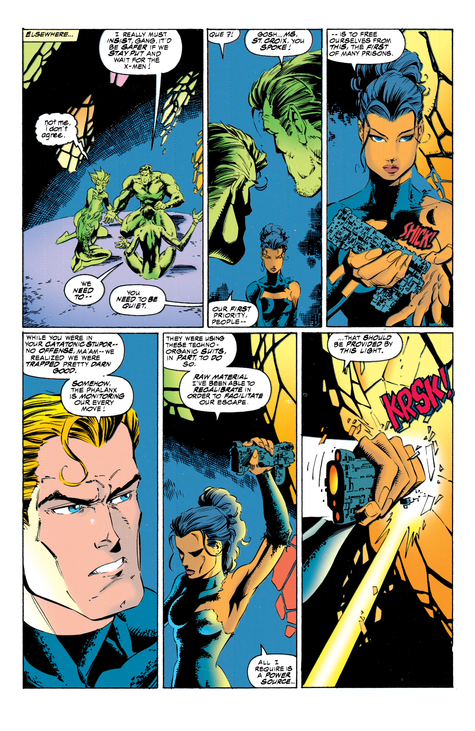 Read online Uncanny X-Men (1963) comic -  Issue #317 - 17
