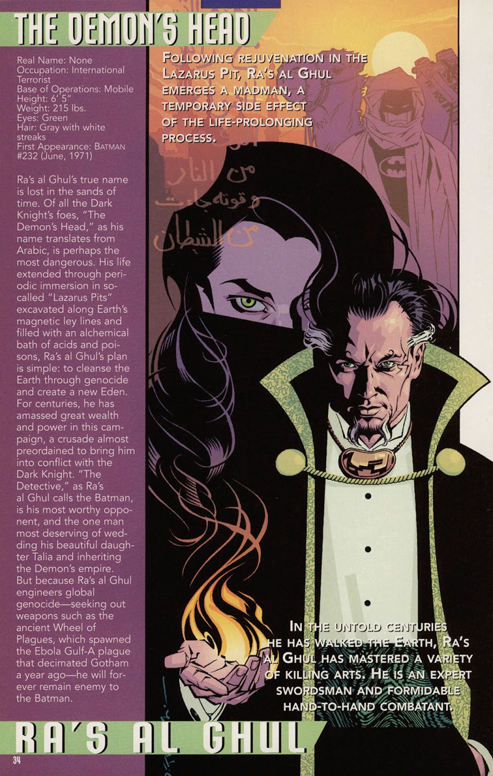 Batman Villains Secret Files issue Full - Page 34