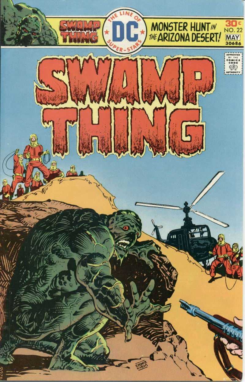 Read online Swamp Thing (1972) comic -  Issue #22 - 1