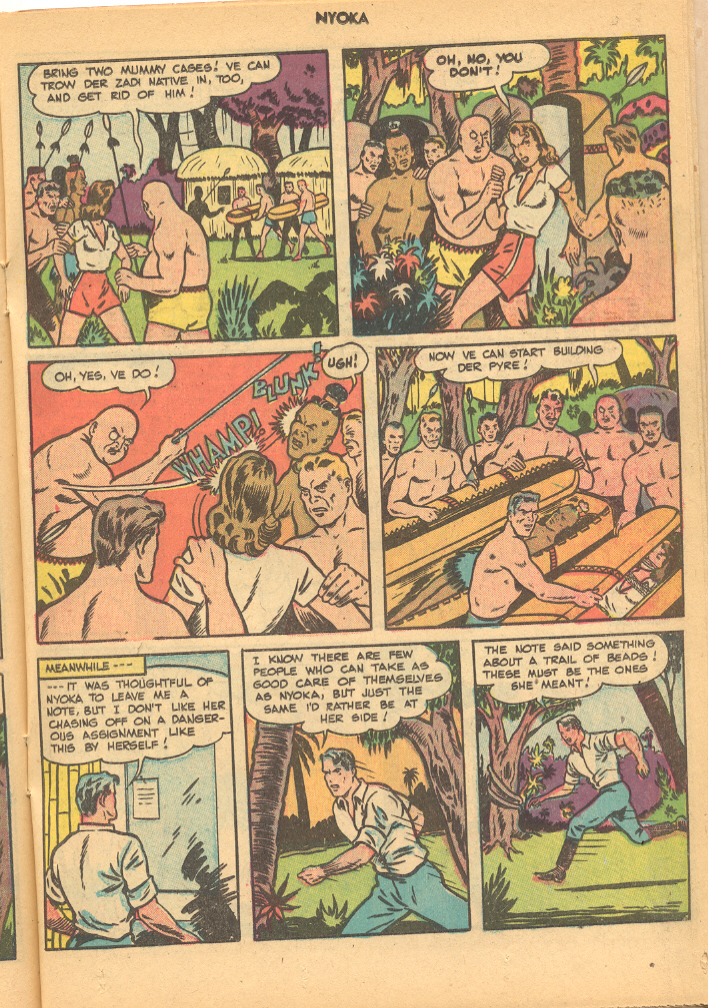 Read online Nyoka the Jungle Girl (1945) comic -  Issue #33 - 23