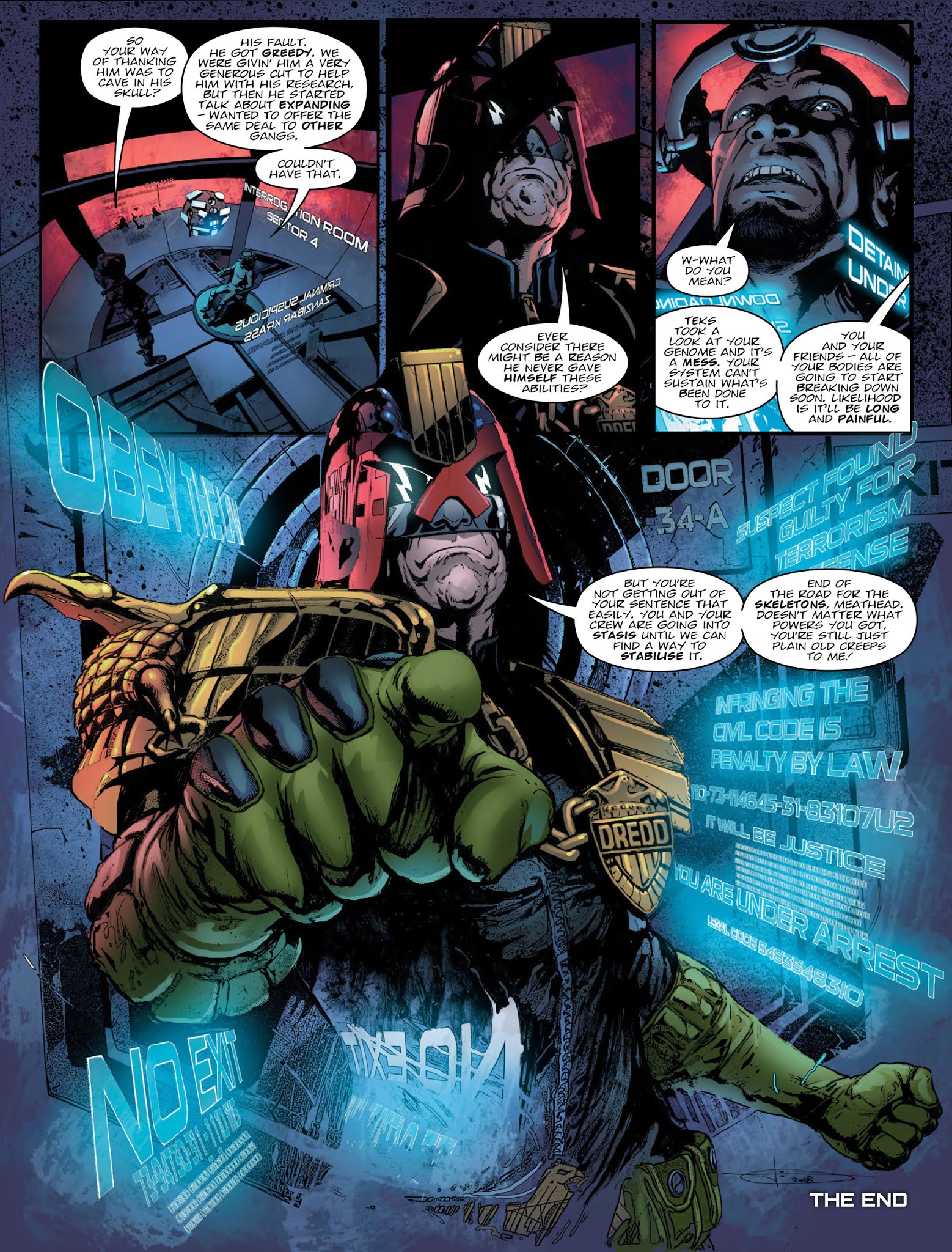 Read online 2000 AD comic -  Issue #2094 - 8
