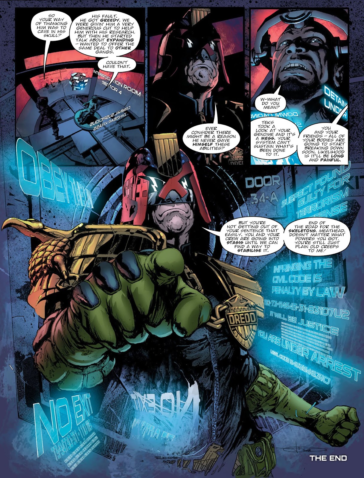 2000 AD issue 2094 - Page 8