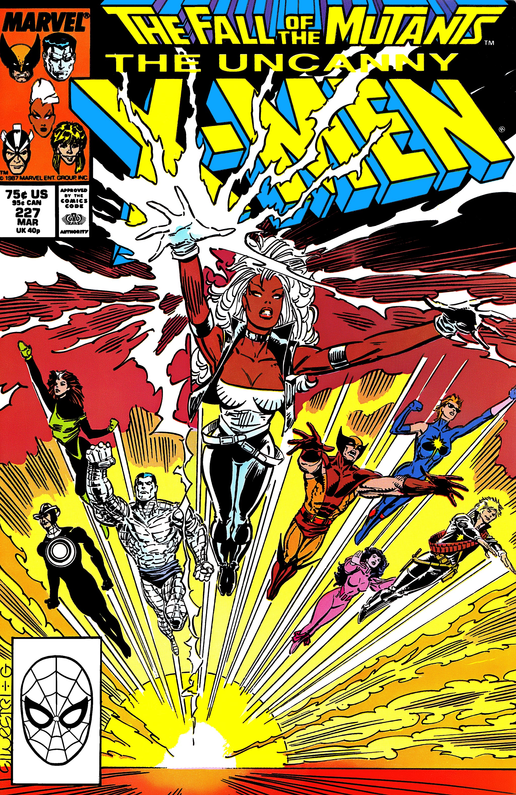 Read online Uncanny X-Men (1963) comic -  Issue #227 - 1