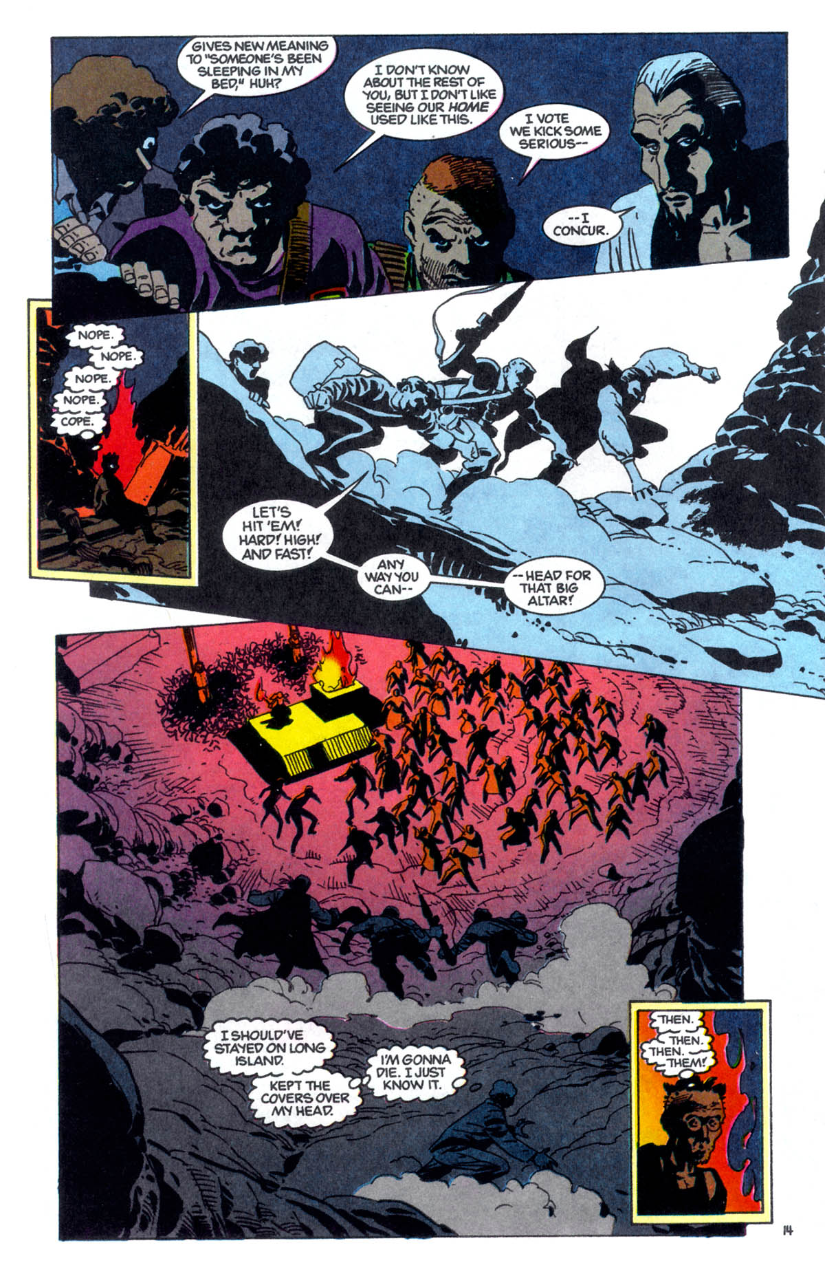 Read online Challengers of the Unknown (1991) comic -  Issue #7 - 17