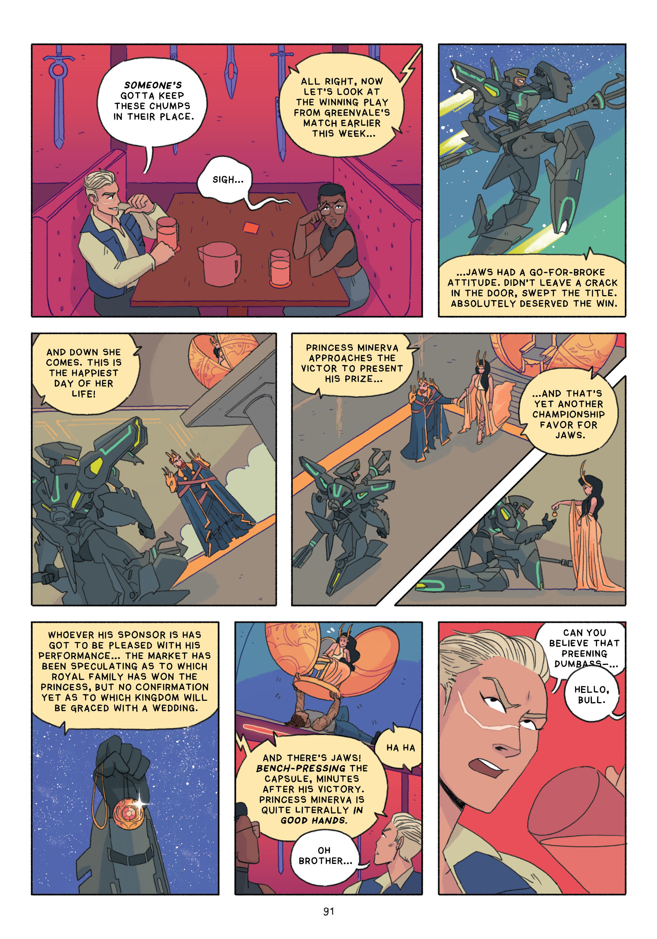 Read online Cosmoknights comic -  Issue # TPB 1 (Part 1) - 88