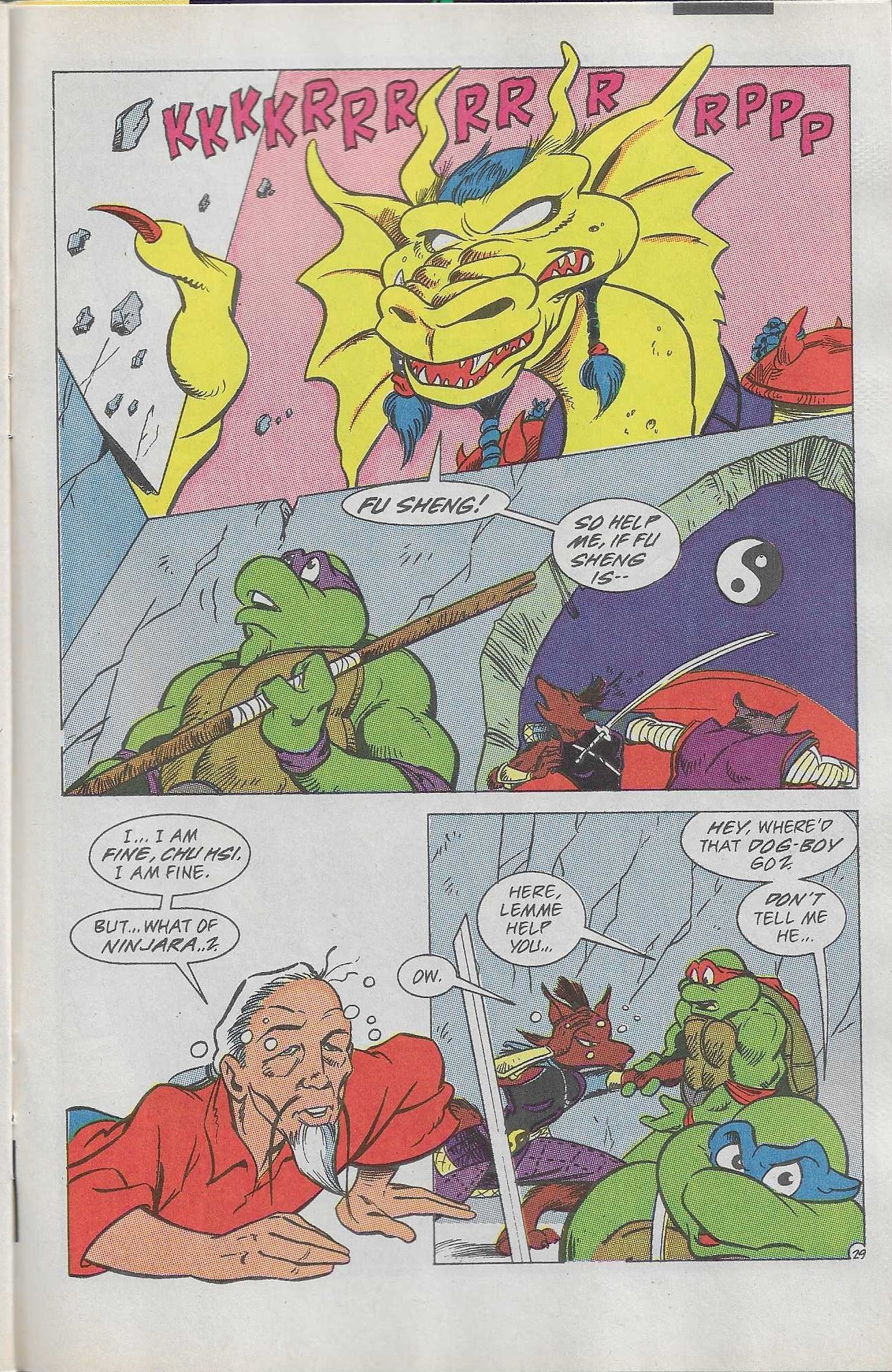 Read online Teenage Mutant Ninja Turtles Adventures (1989) comic -  Issue #30 - 31