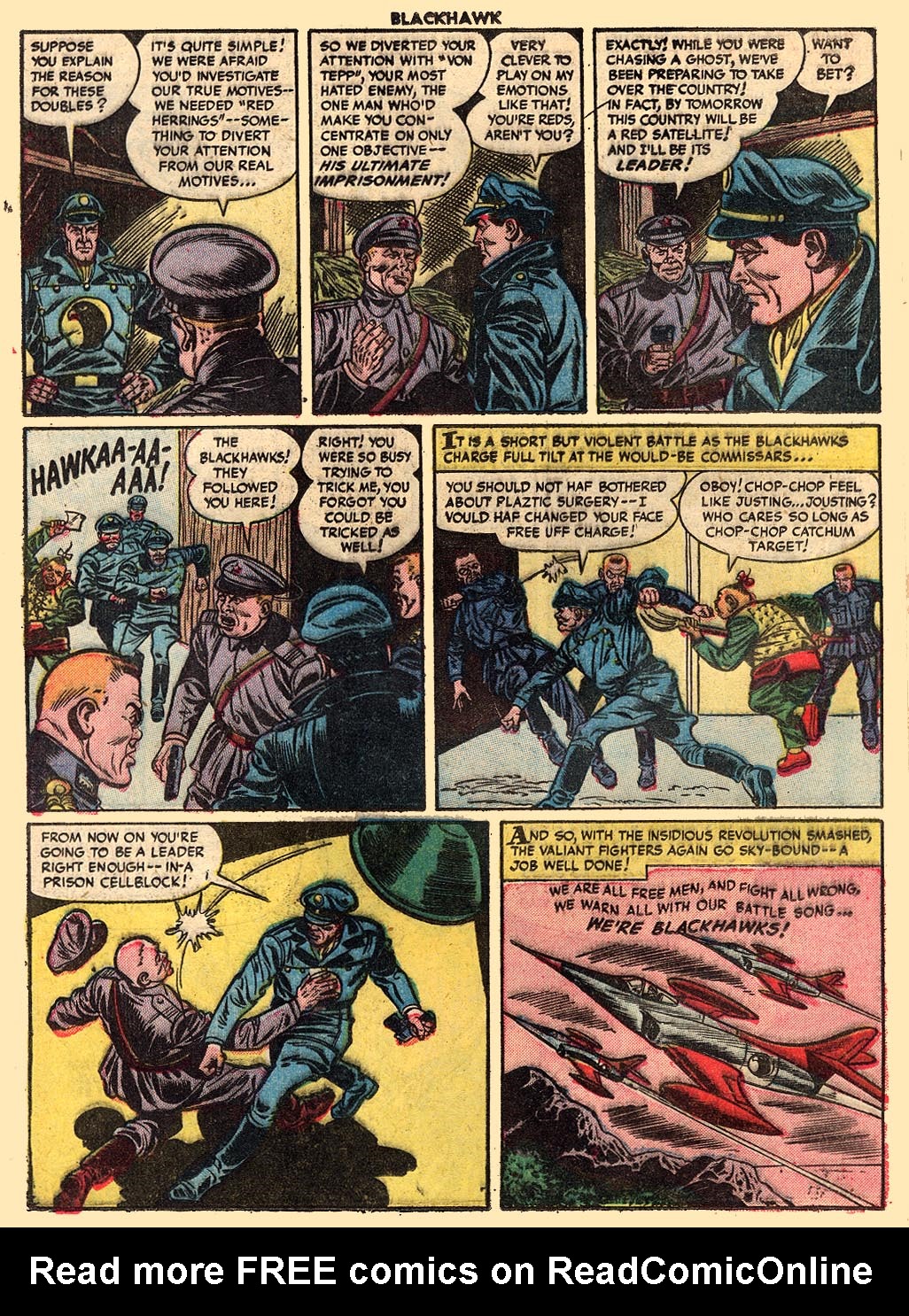 Read online Blackhawk (1957) comic -  Issue #71 - 12