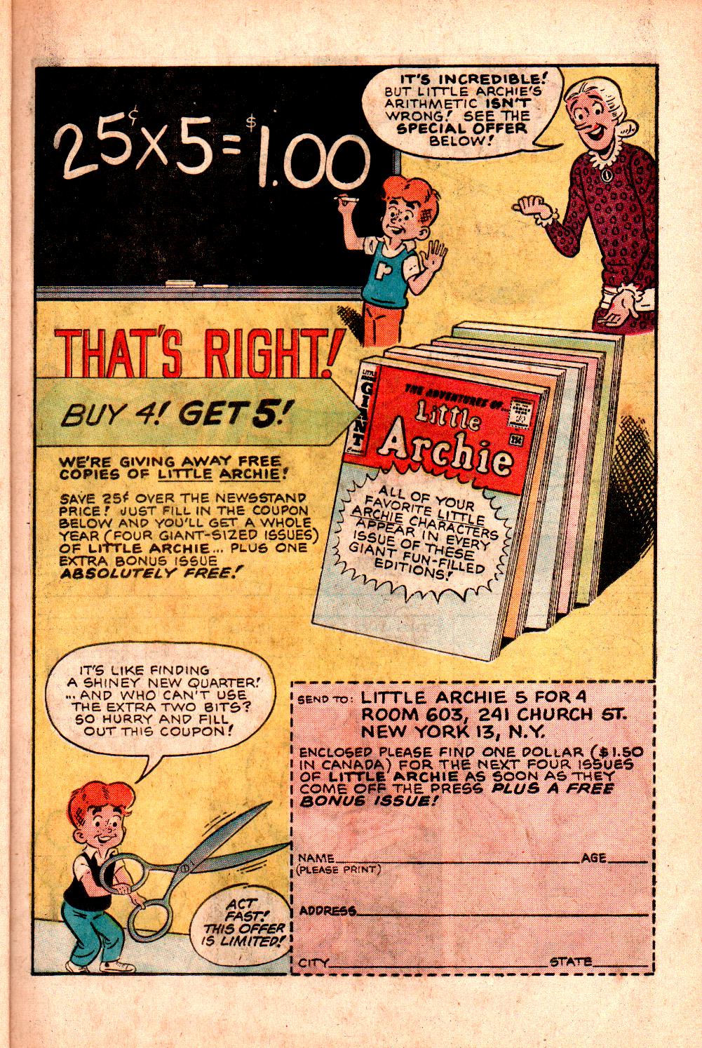 Read online The Adventures of Little Archie comic -  Issue #33 - 15