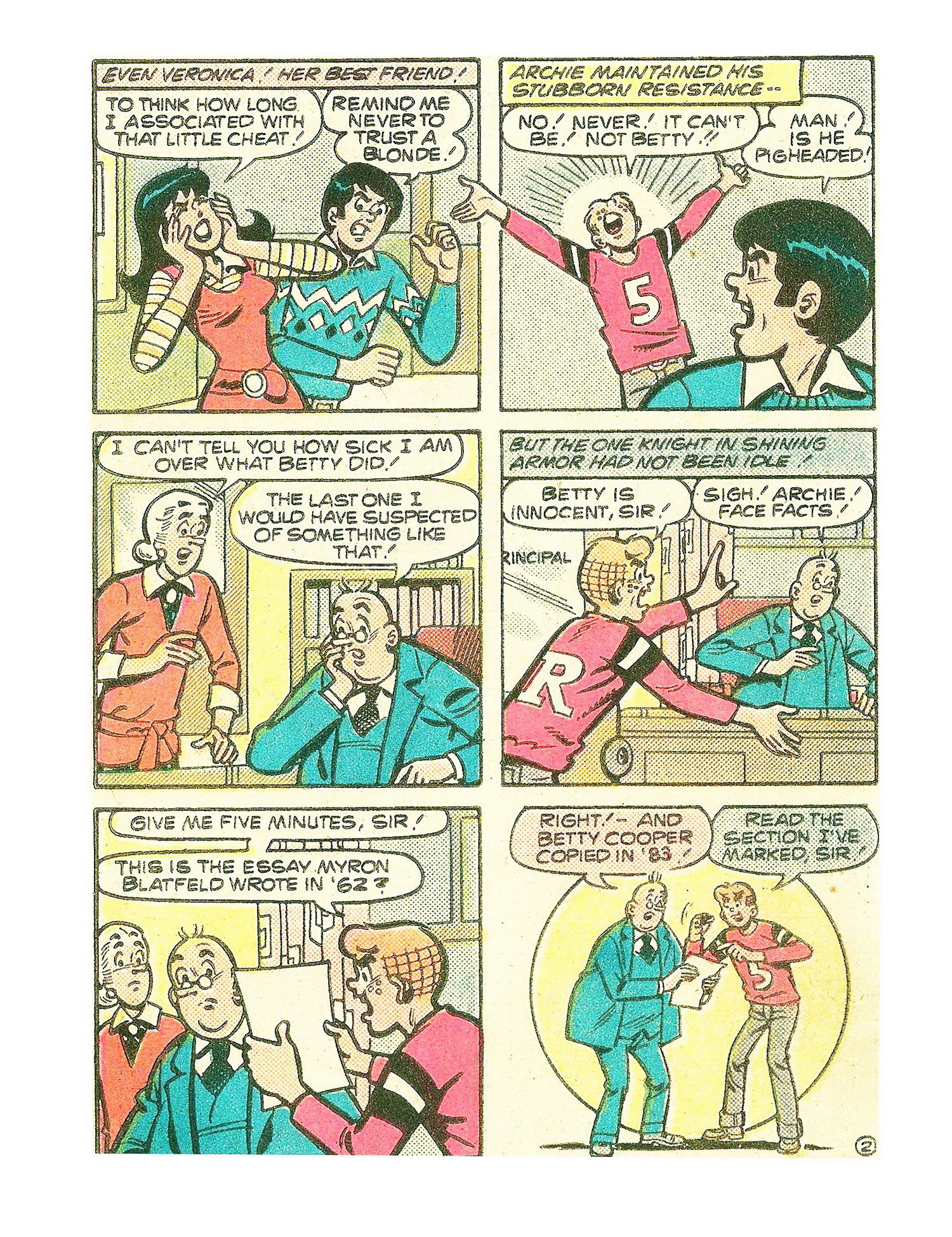 Read online Jughead Jones Comics Digest comic -  Issue #25 - 86