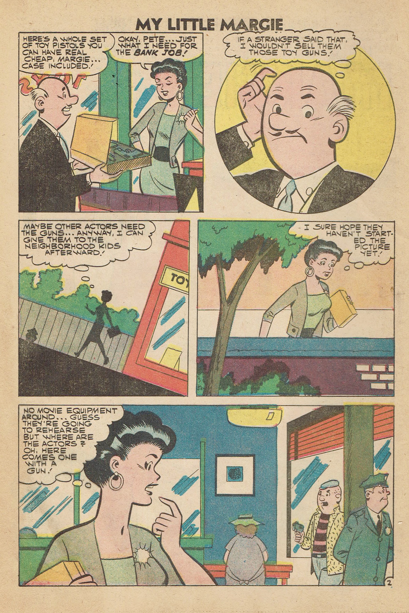 Read online My Little Margie (1954) comic -  Issue #29 - 4