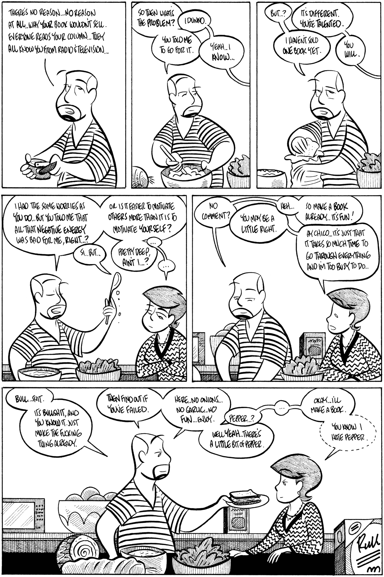 Read online True Story, Swear to God comic -  Issue #6 - 20