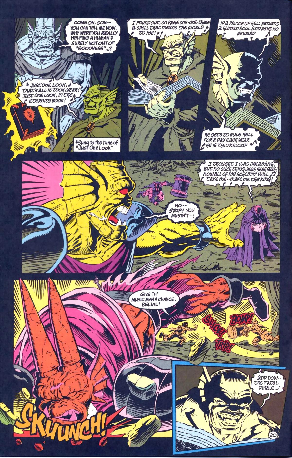 Read online The Demon (1990) comic -  Issue #38 - 21