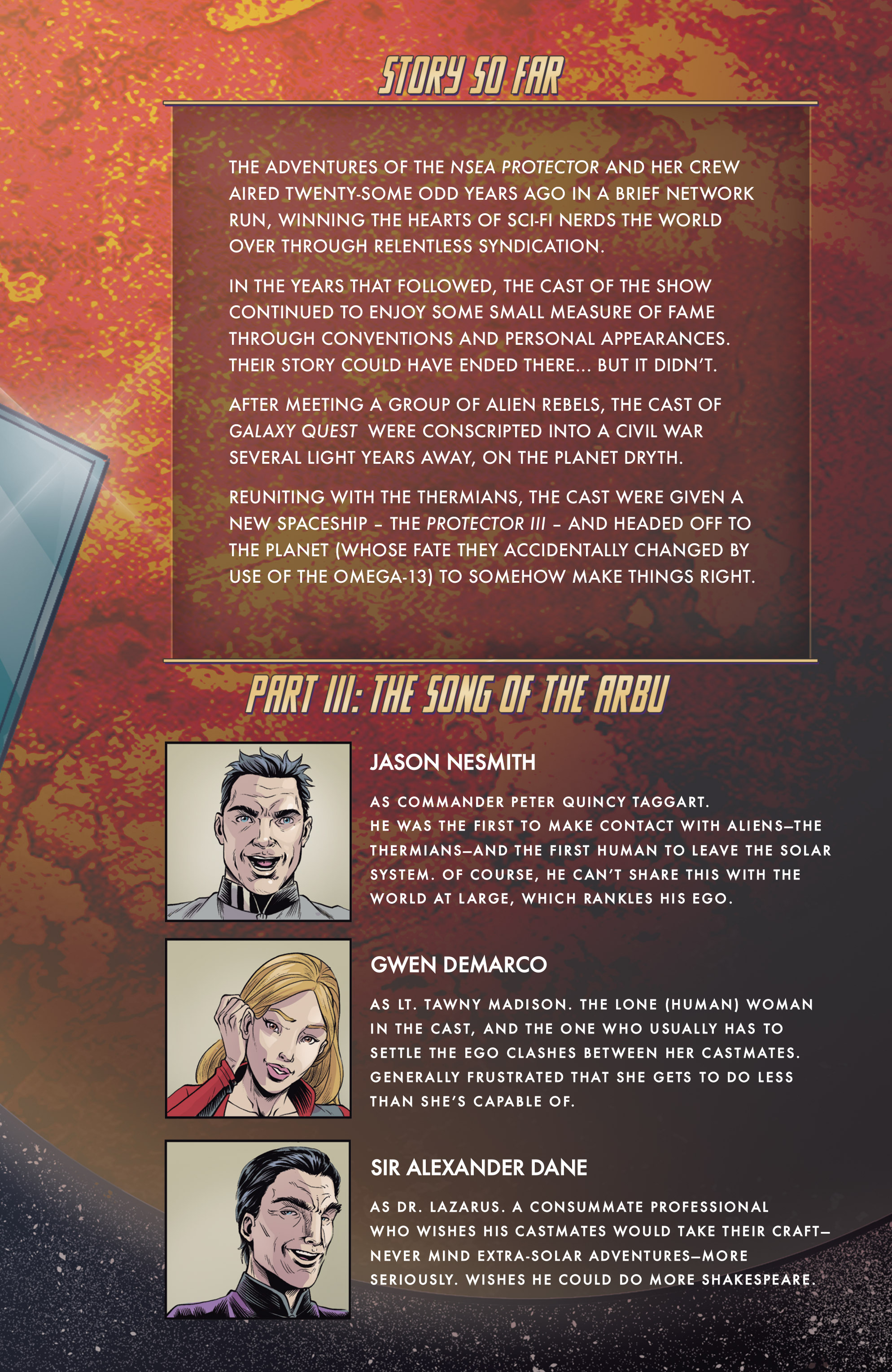 Read online Galaxy Quest: The Journey Continues comic -  Issue #3 - 3