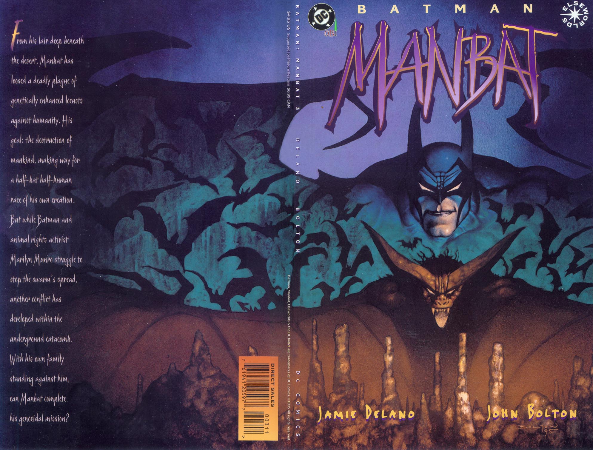 Read online Batman: Manbat comic -  Issue #3 - 1