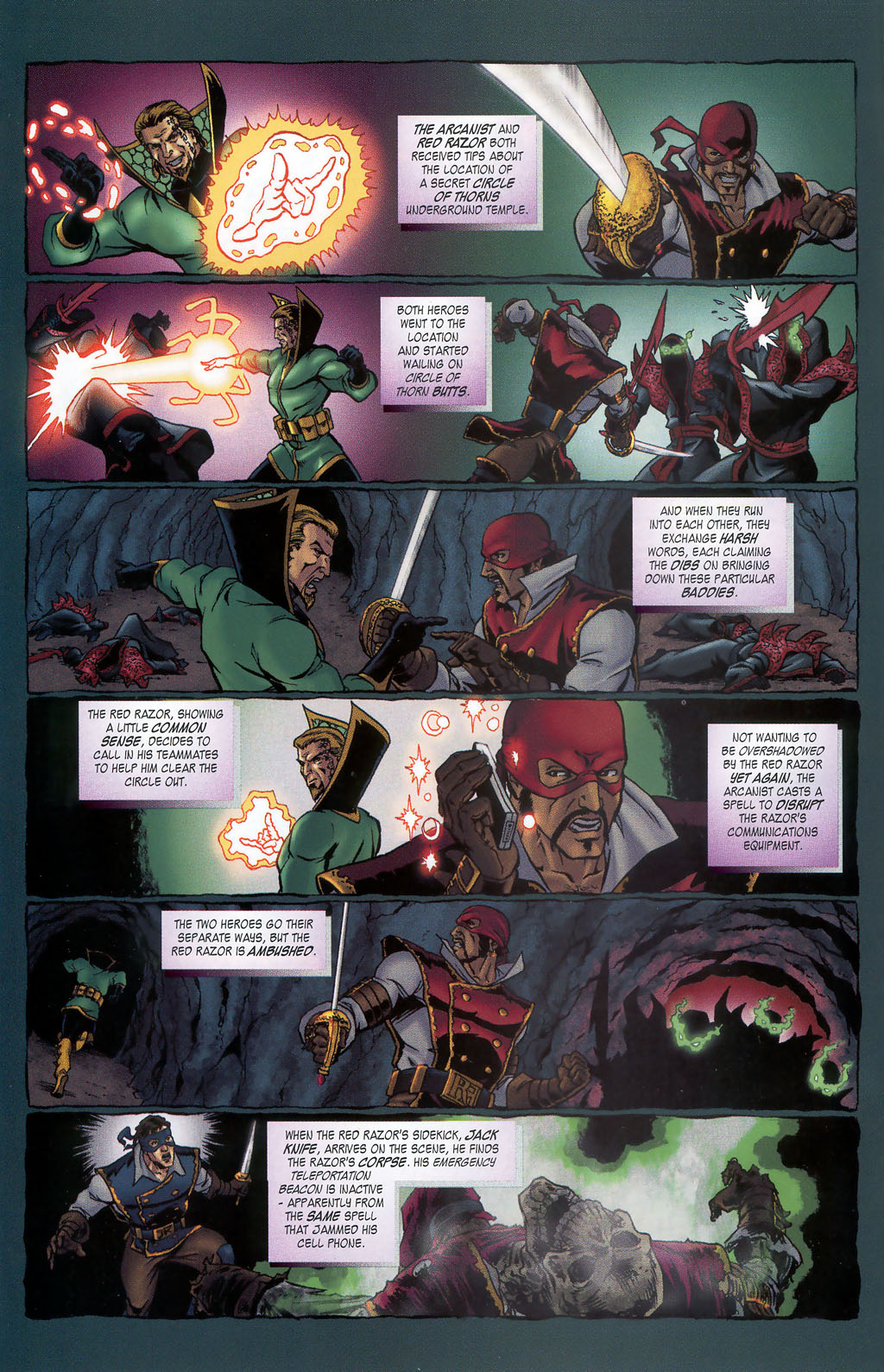 Read online City of Heroes (2004) comic -  Issue #5 - 9