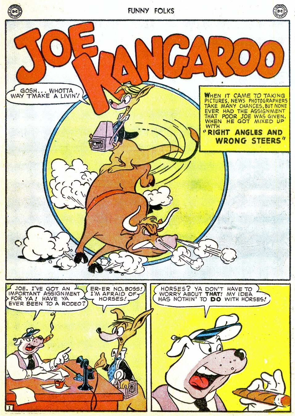 Read online Funny Folks comic -  Issue #2 - 37