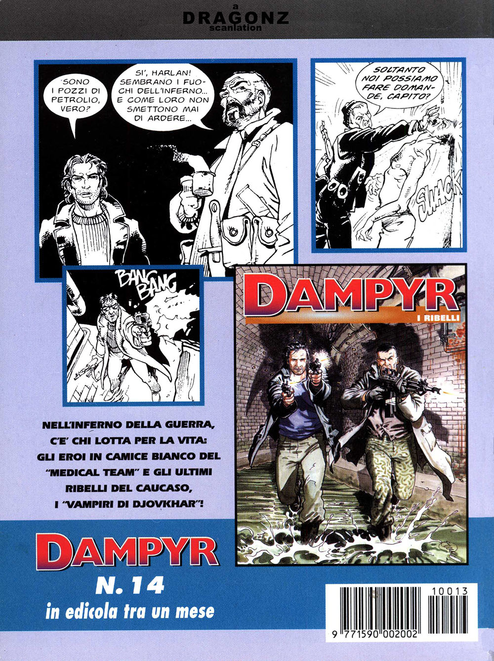 Read online Dampyr (2000) comic -  Issue #13 - 97