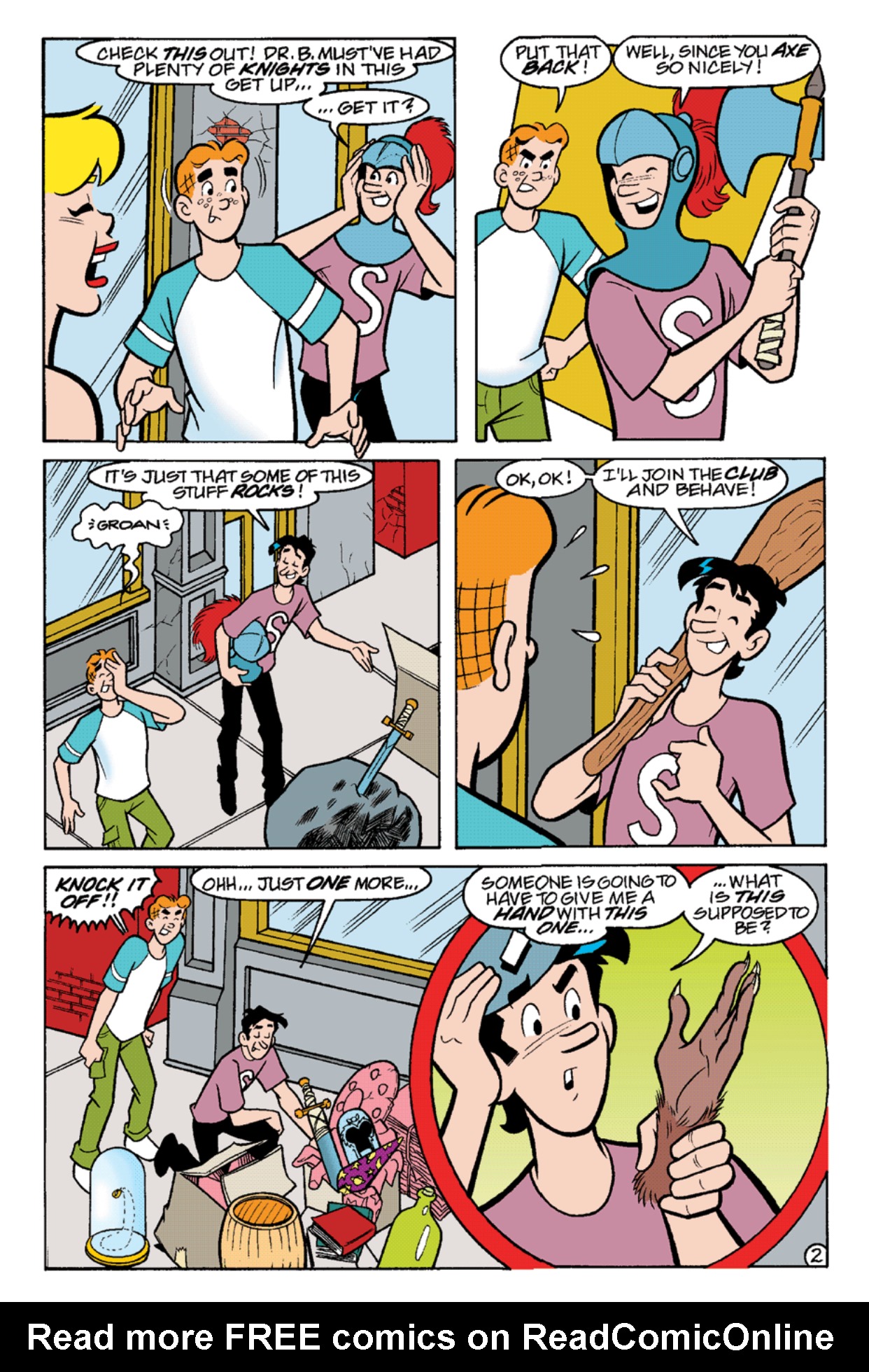 Read online Archie's Weird Mysteries comic -  Issue #21 - 15