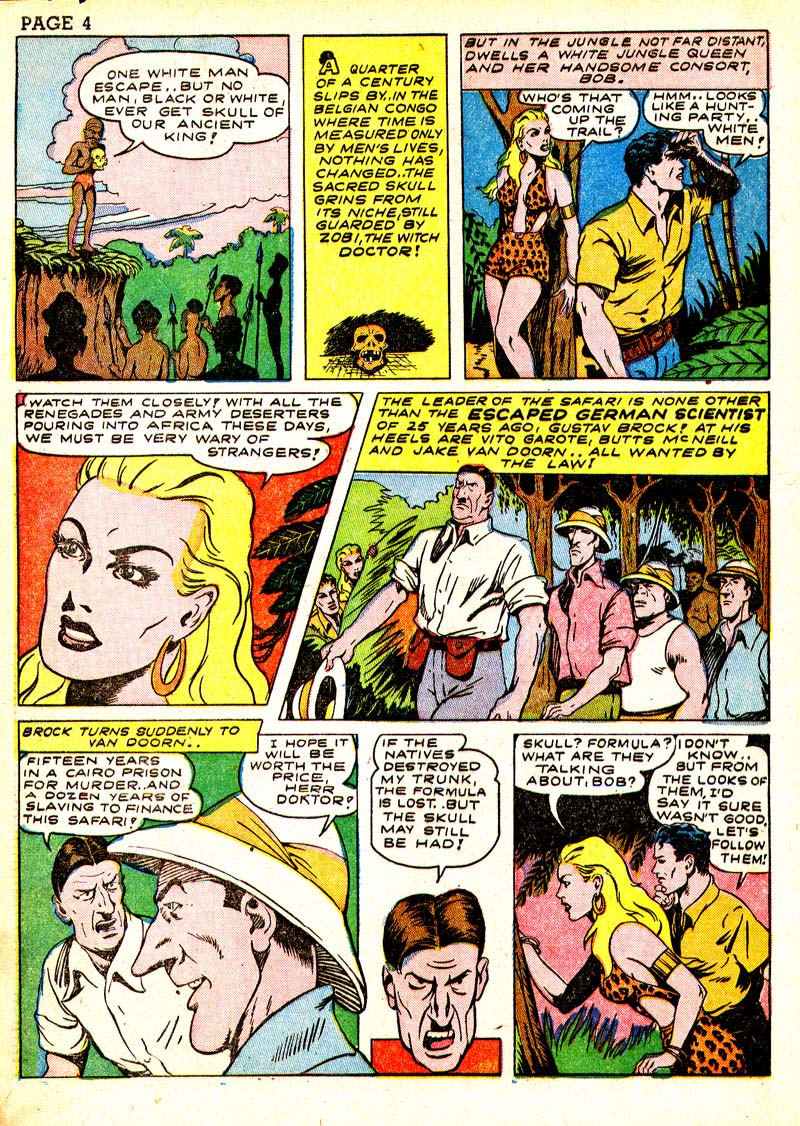 Read online Sheena, Queen of the Jungle (1942) comic -  Issue #3 - 7