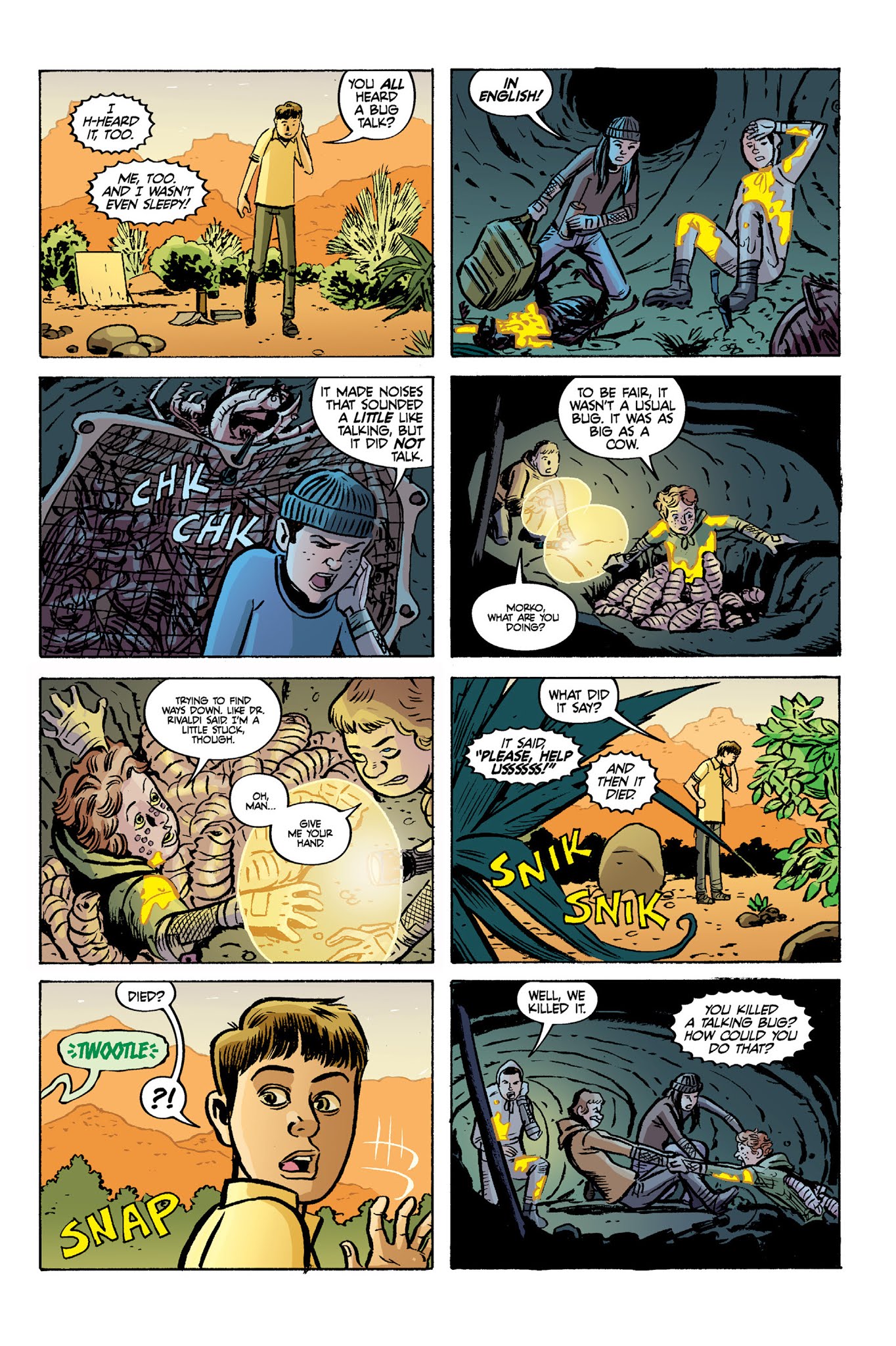 Read online Juice Squeezers: The Great Bug Elevator comic -  Issue # TPB - 95