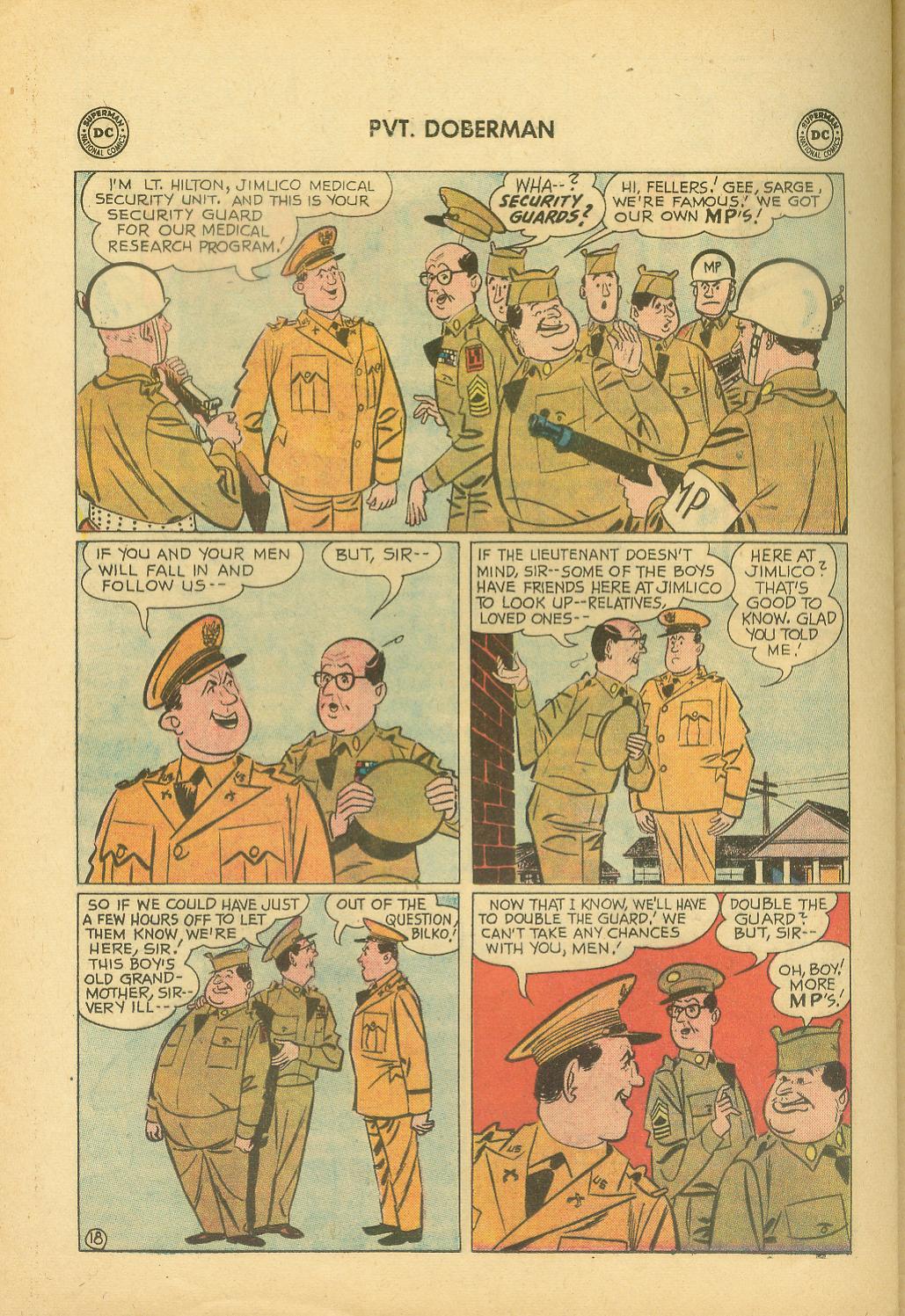 Read online Sgt. Bilko's Pvt. Doberman comic -  Issue #2 - 24