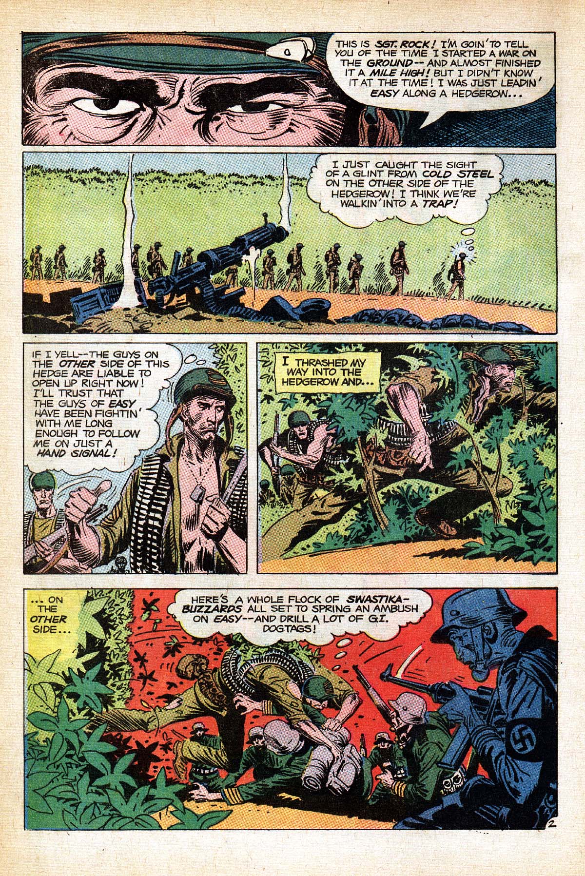 Read online Our Army at War (1952) comic -  Issue #191 - 4