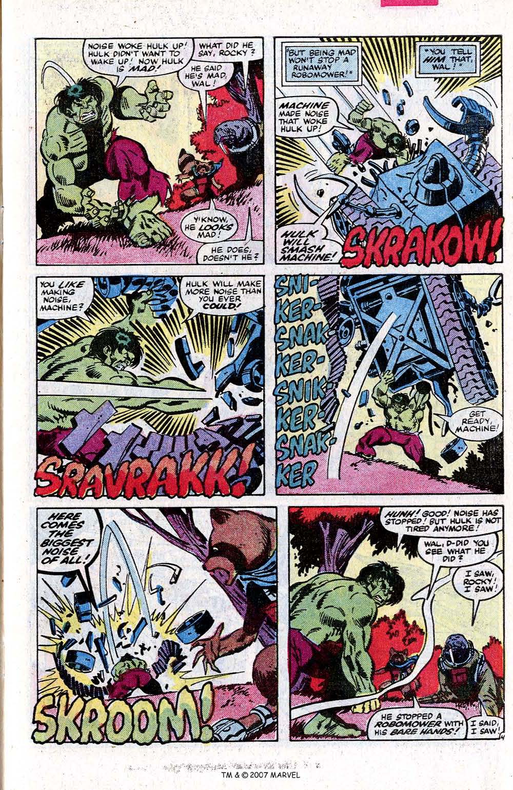 Read online The Incredible Hulk (1968) comic -  Issue #271 - 7