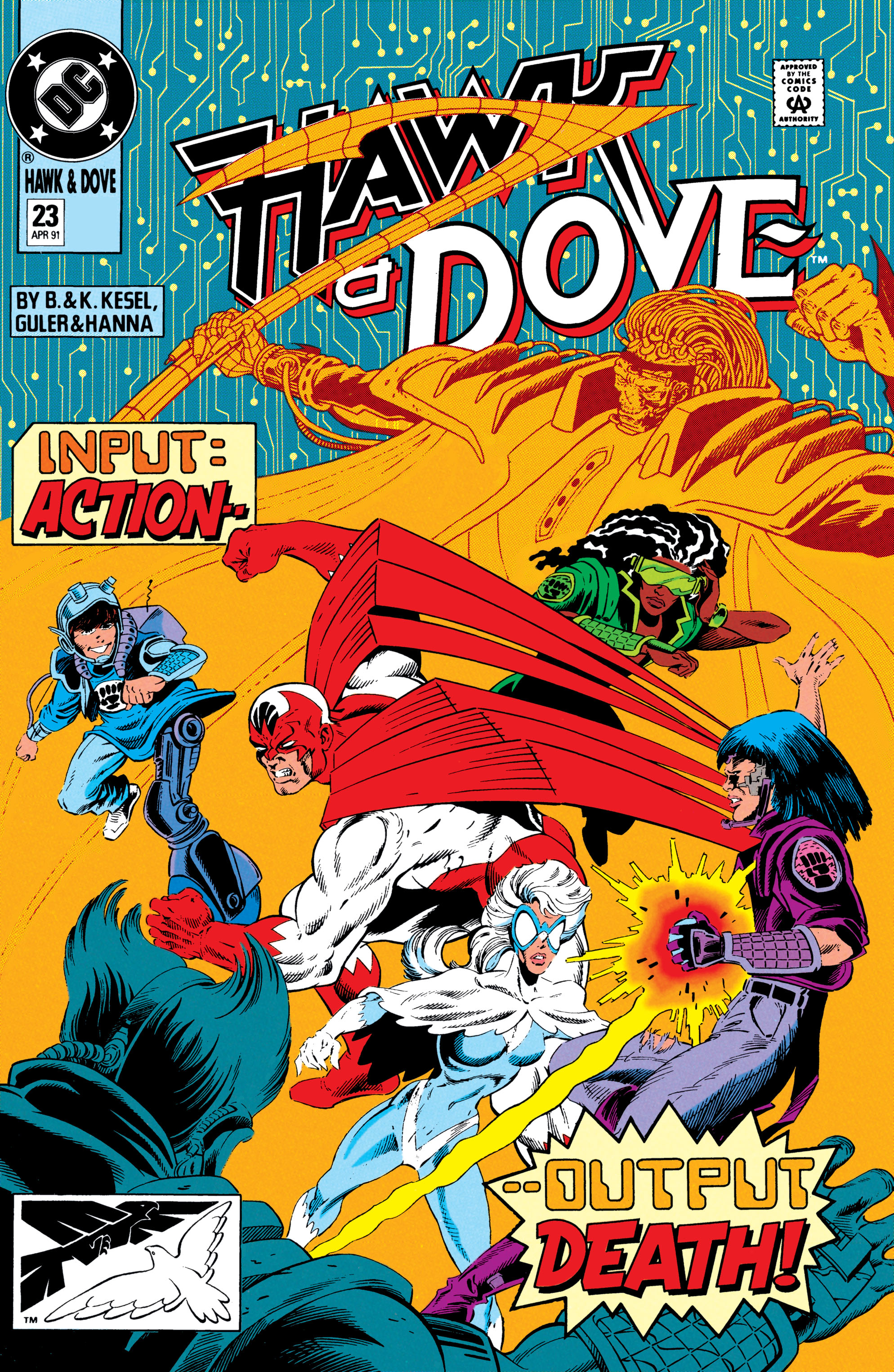 Read online Hawk and Dove (1989) comic -  Issue #23 - 1