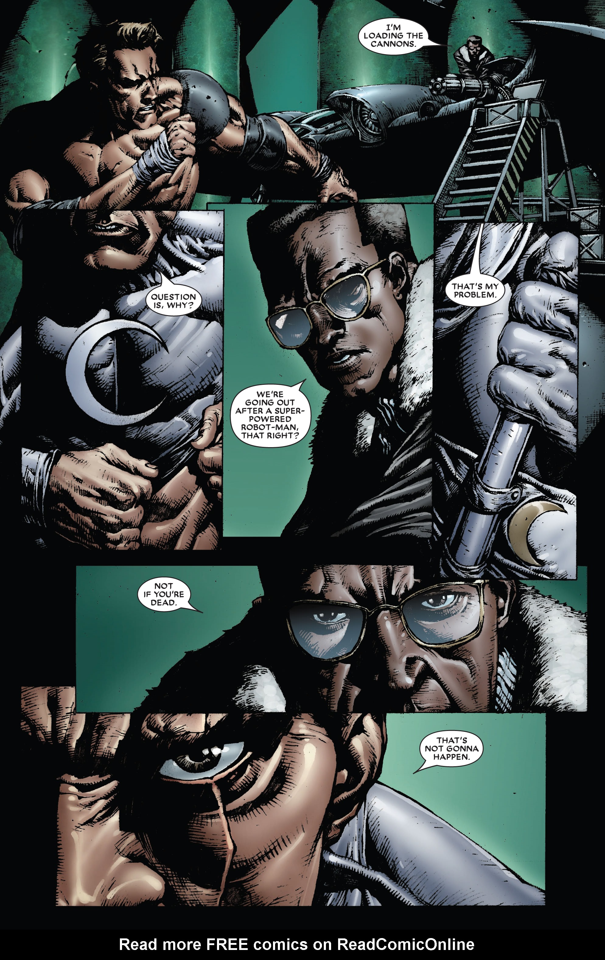 Read online Moon Knight by Huston, Benson & Hurwitz Omnibus comic -  Issue # TPB (Part 3) - 44