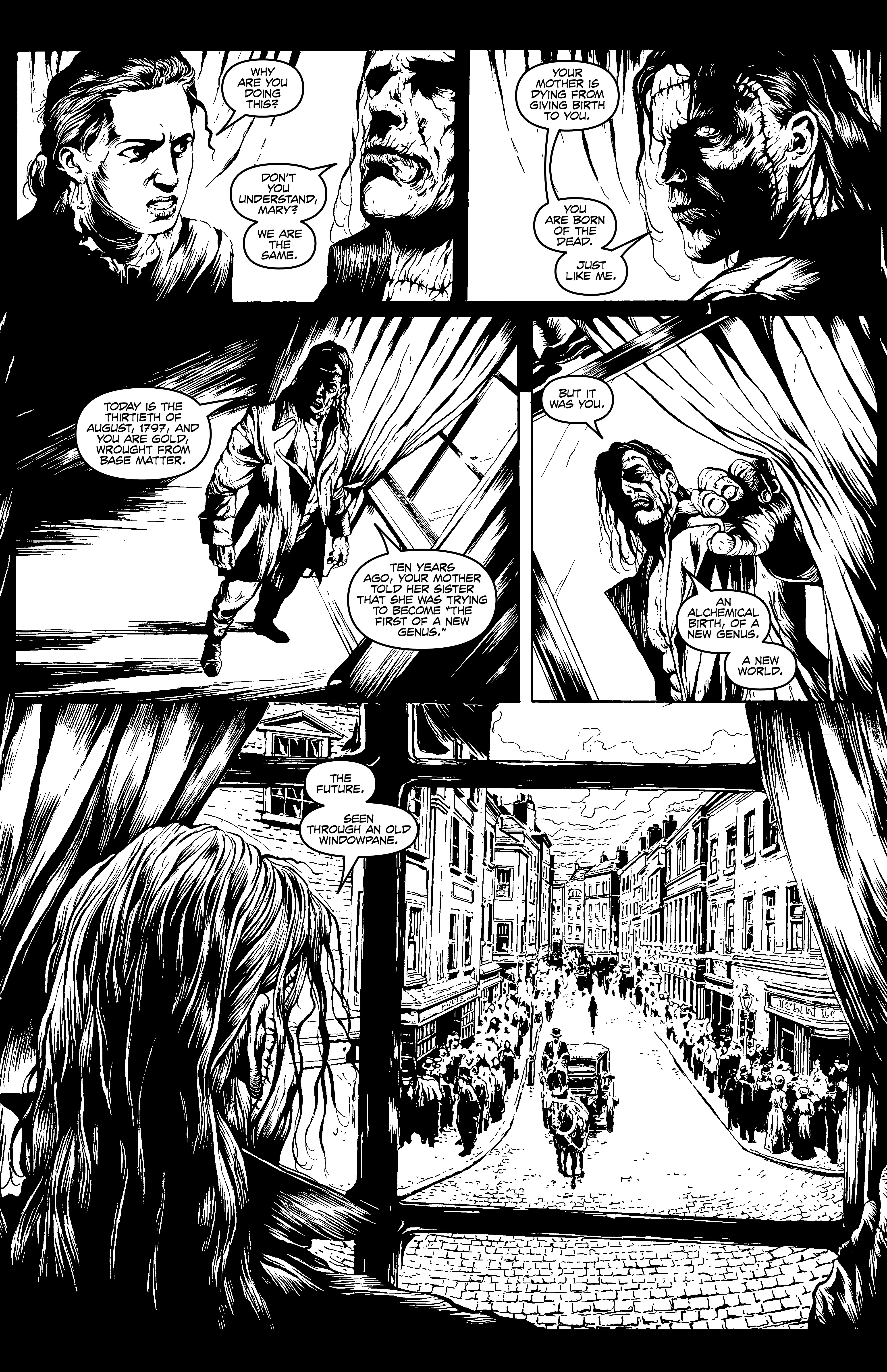 Read online Frankenstein's Womb comic -  Issue # Full - 28