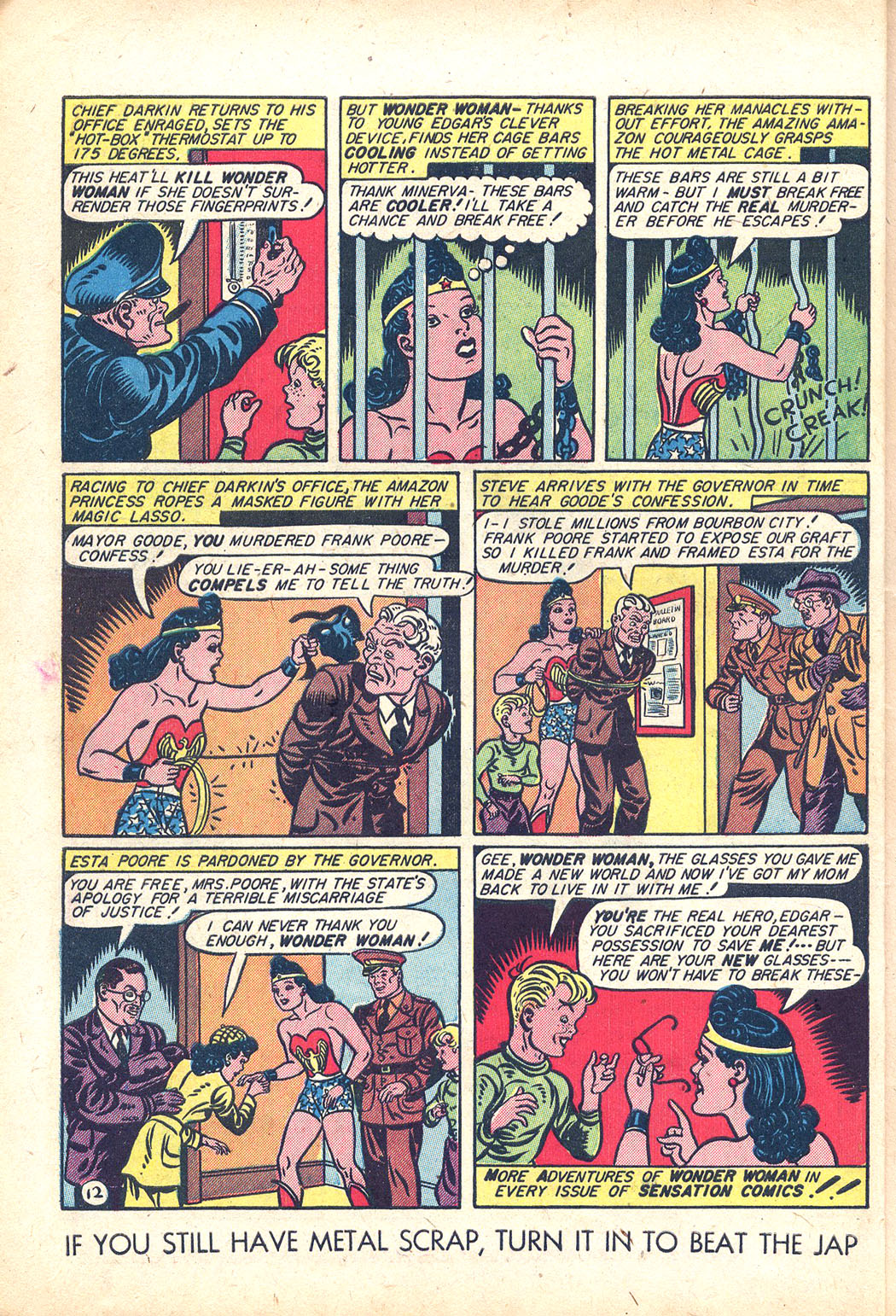 Read online Sensation (Mystery) Comics comic -  Issue #34 - 14