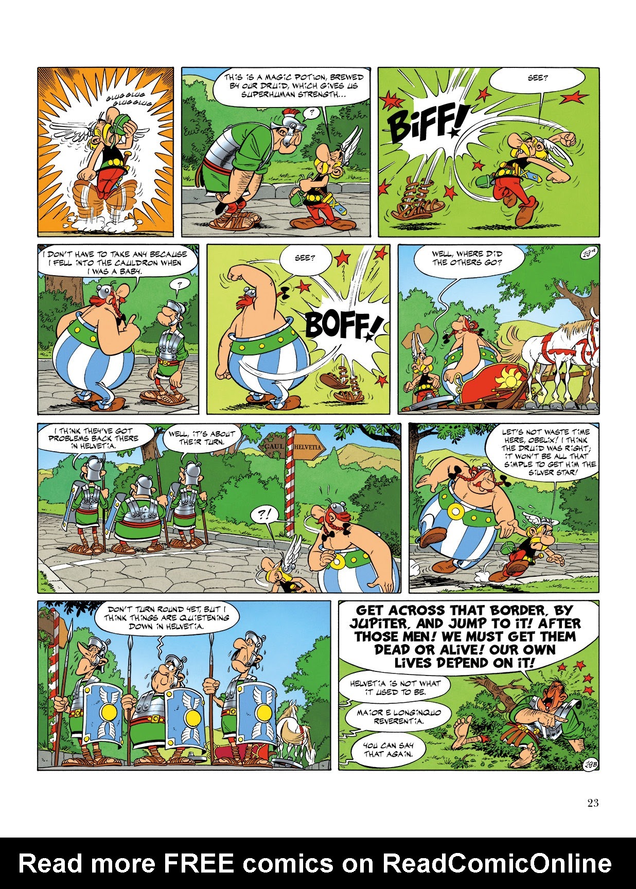 Read online Asterix comic -  Issue #16 - 24