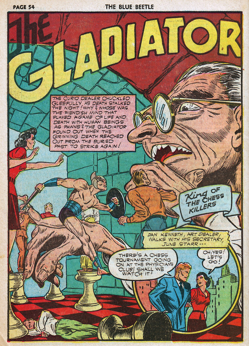 Read online The Blue Beetle comic -  Issue #11 - 56