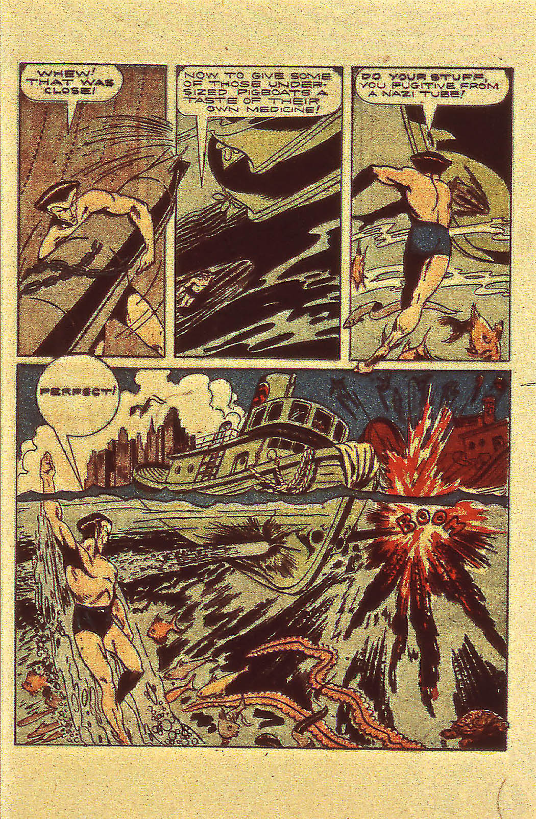 Read online Sub-Mariner Comics comic -  Issue #13 - 37