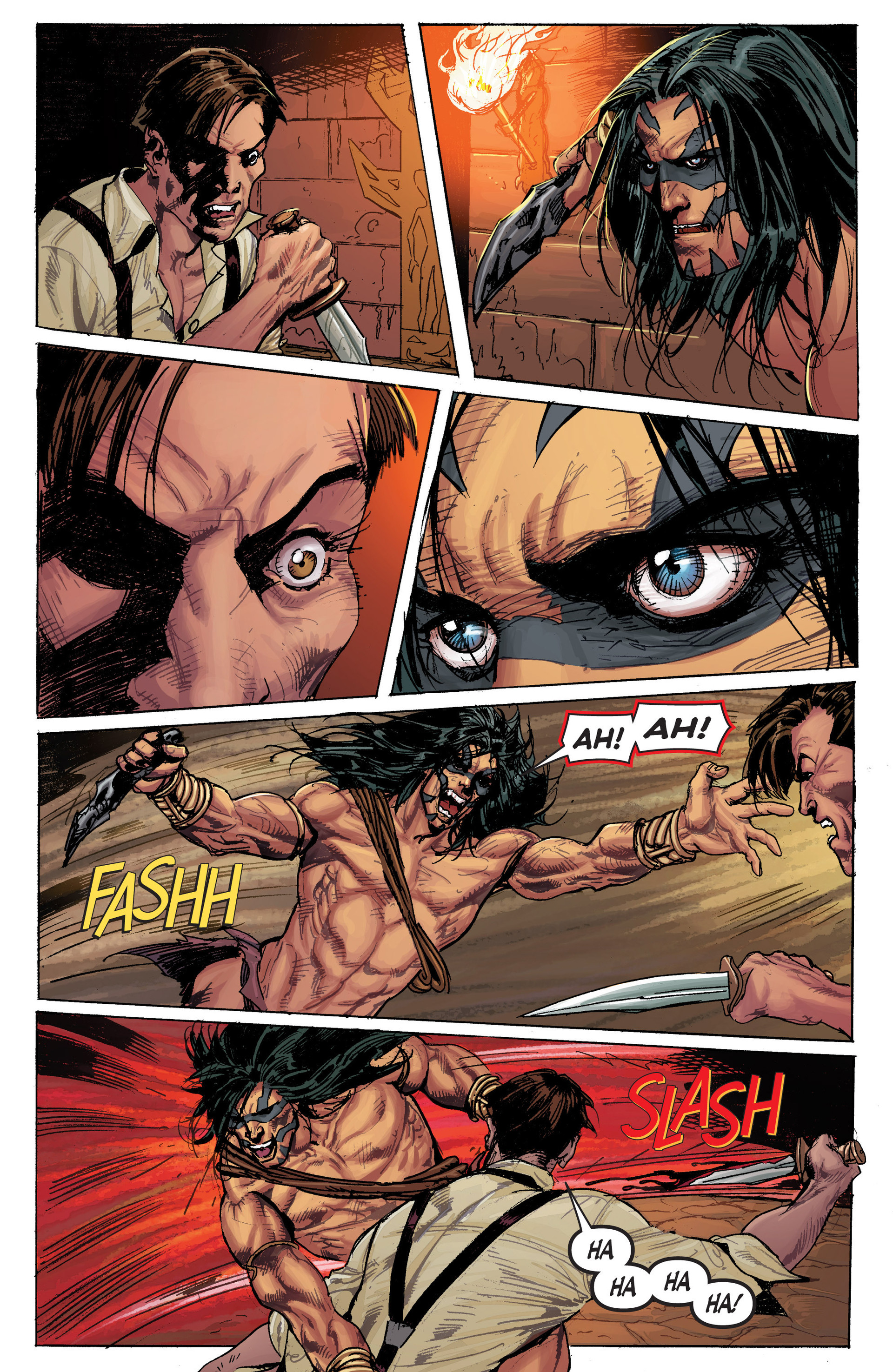 Read online Lord Of The Jungle (2012) comic -  Issue #14 - 15