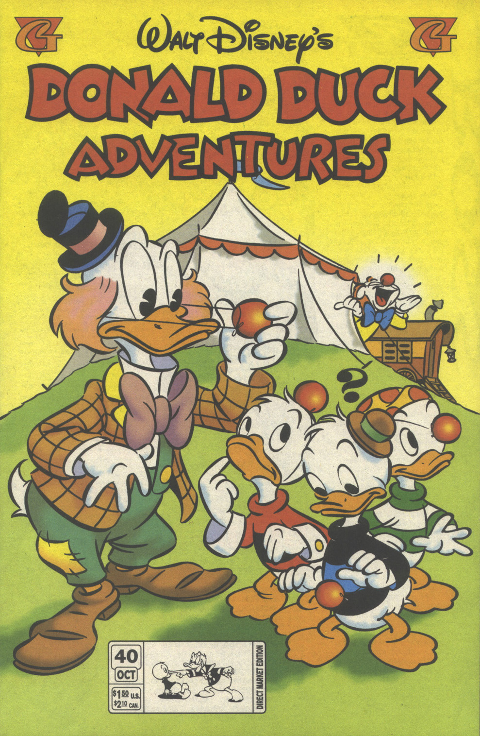 Read online Walt Disney's Donald Duck Adventures (1987) comic -  Issue #40 - 1