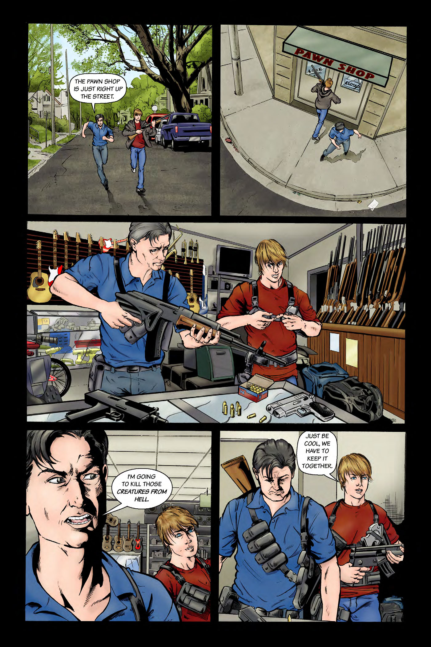 Read online Nazi Werewolves from Outer Space comic -  Issue #1 - 18