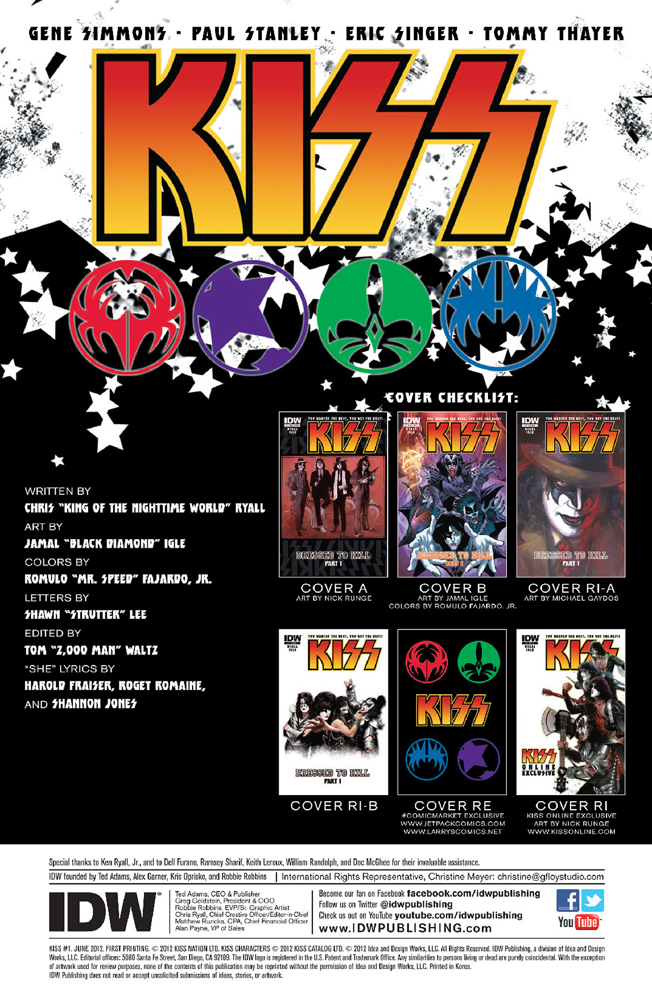 Read online KISS (2012) comic -  Issue #1 - 3