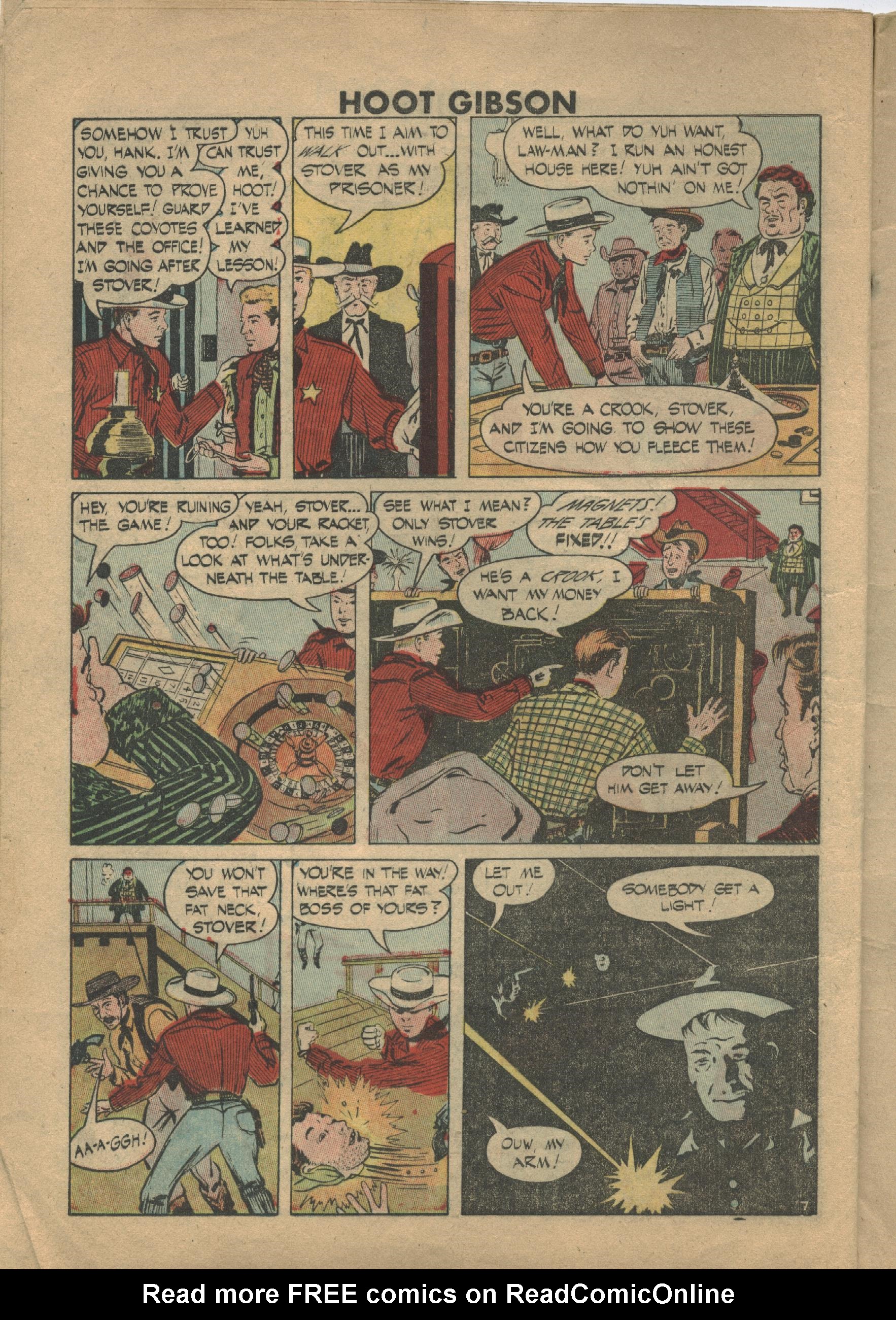 Read online Hoot Gibson comic -  Issue #2 - 8