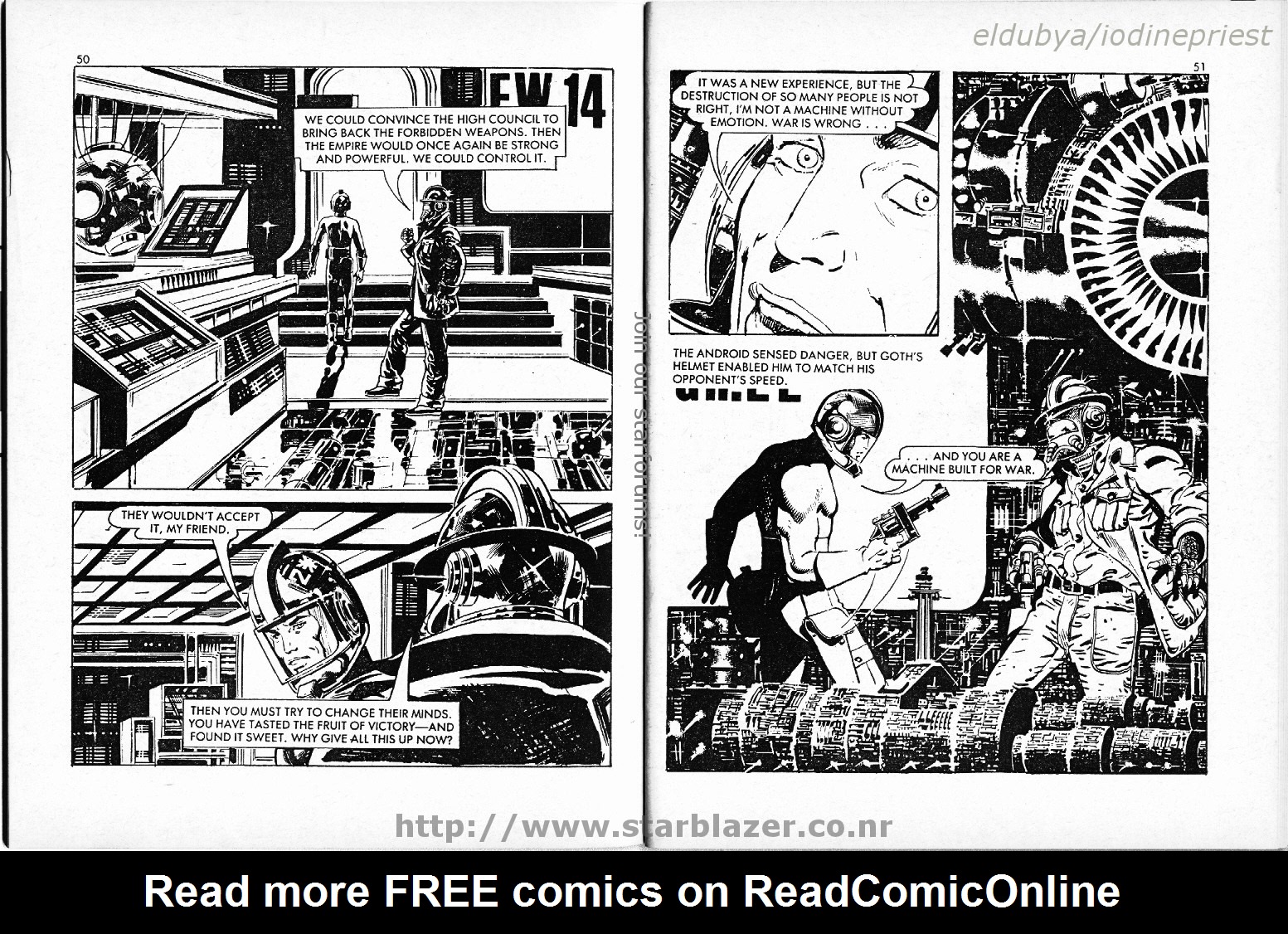 Read online Starblazer comic -  Issue #156 - 27